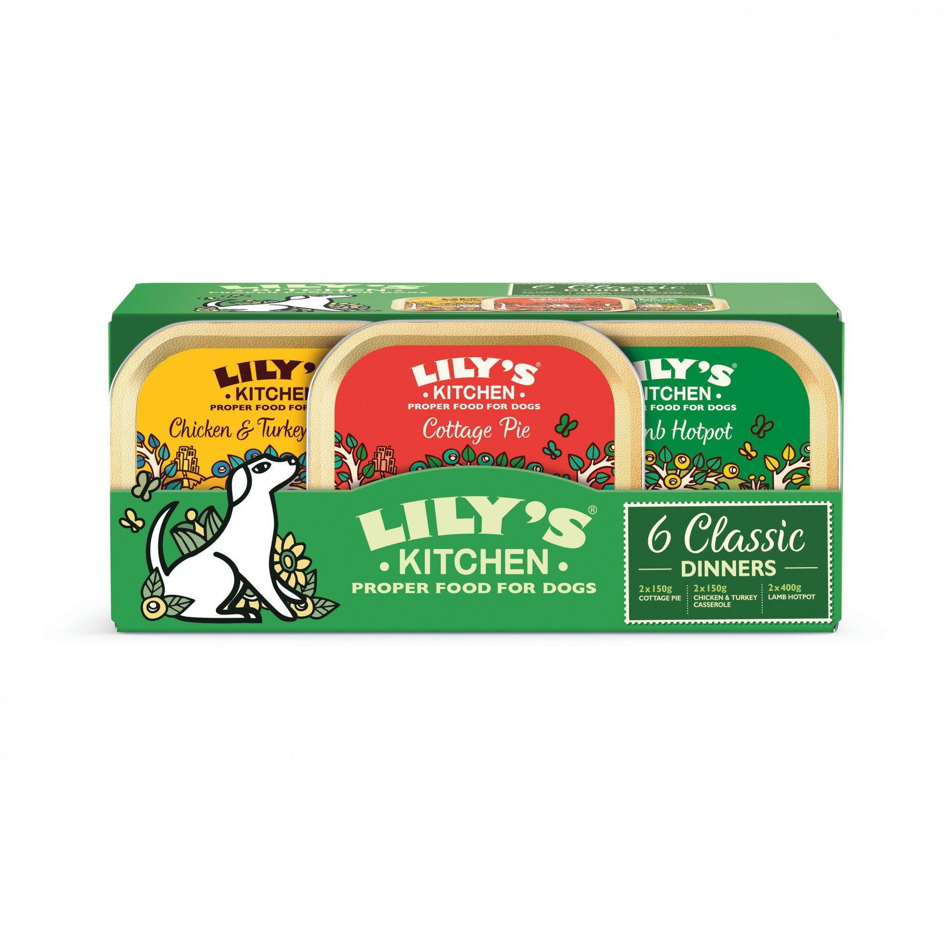 Multipack Pâtée Adulte Sans Céréales - Classic Dinners