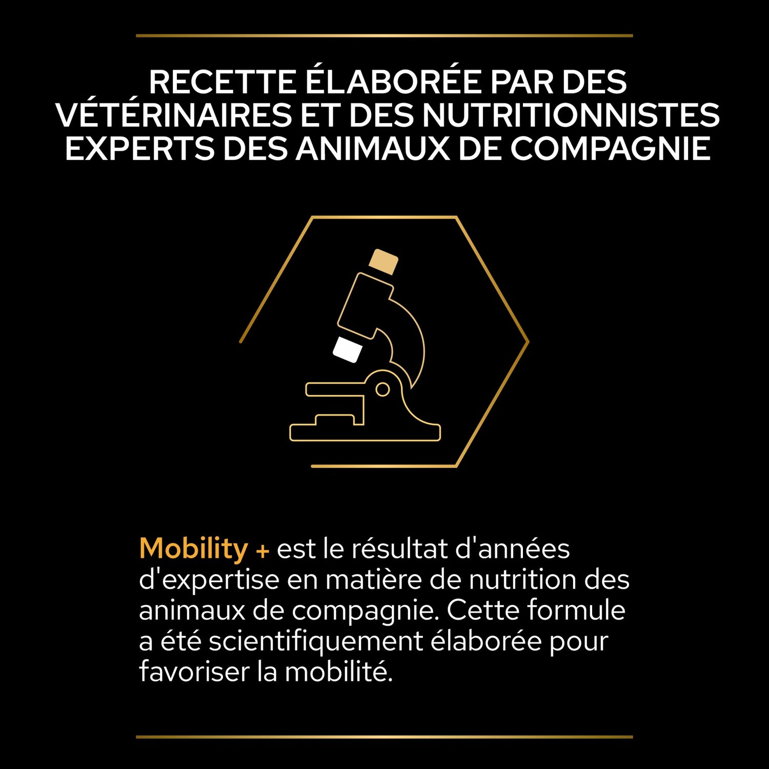 PRO PLAN Mobility+ en poudre - Aliment complémentaire pour chien