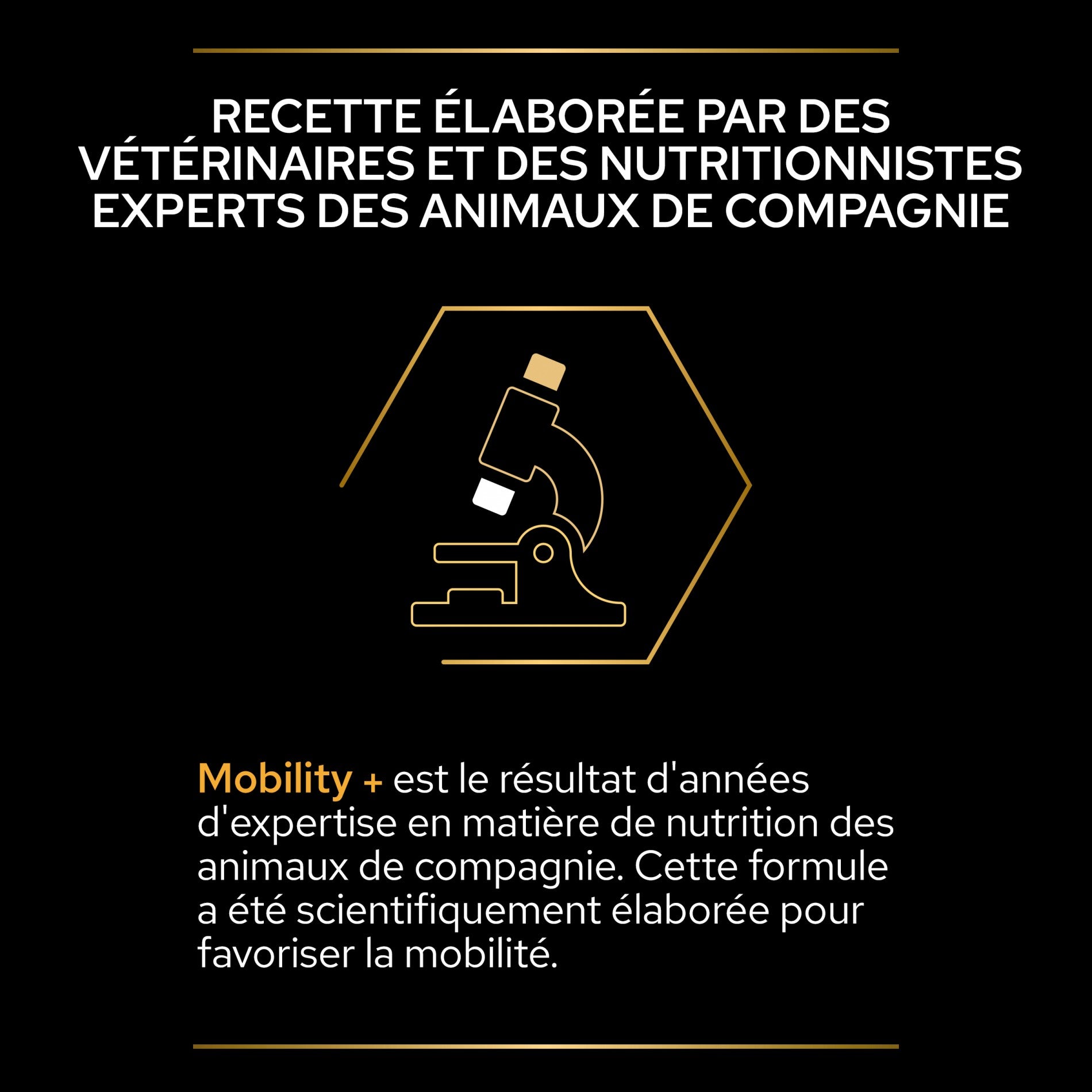 PRO PLAN Mobility+ en poudre - Aliment complémentaire pour chien