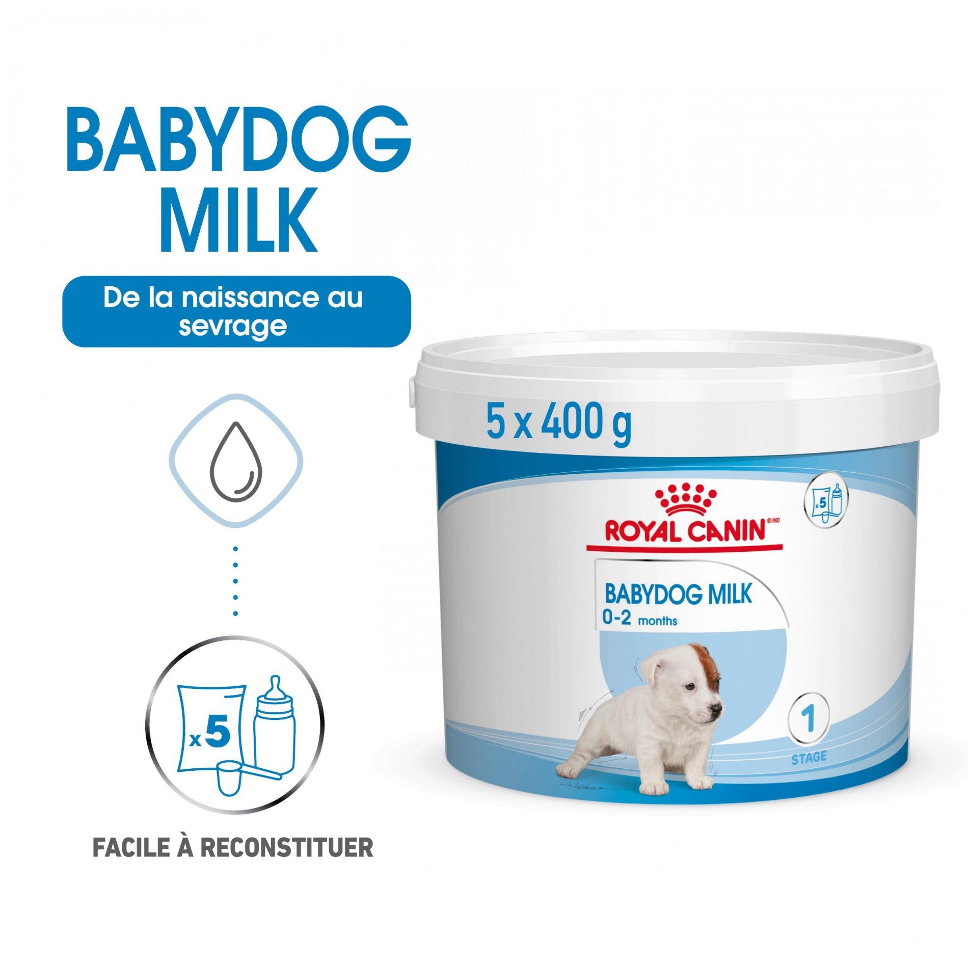 ROYAL CANIN Babydog Milk - Lait maternisé pour chiot