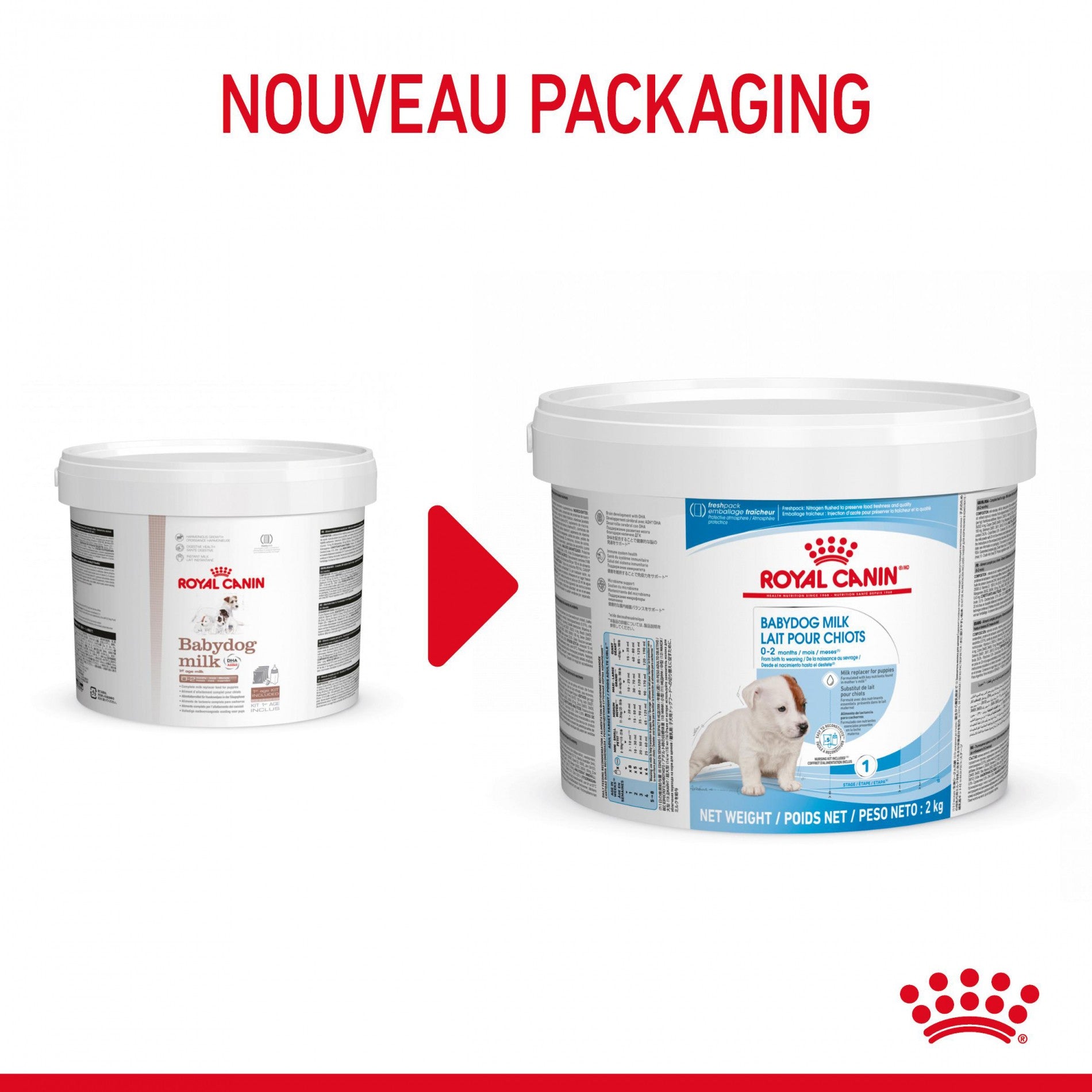 ROYAL CANIN Babydog Milk - Lait maternisé pour chiot