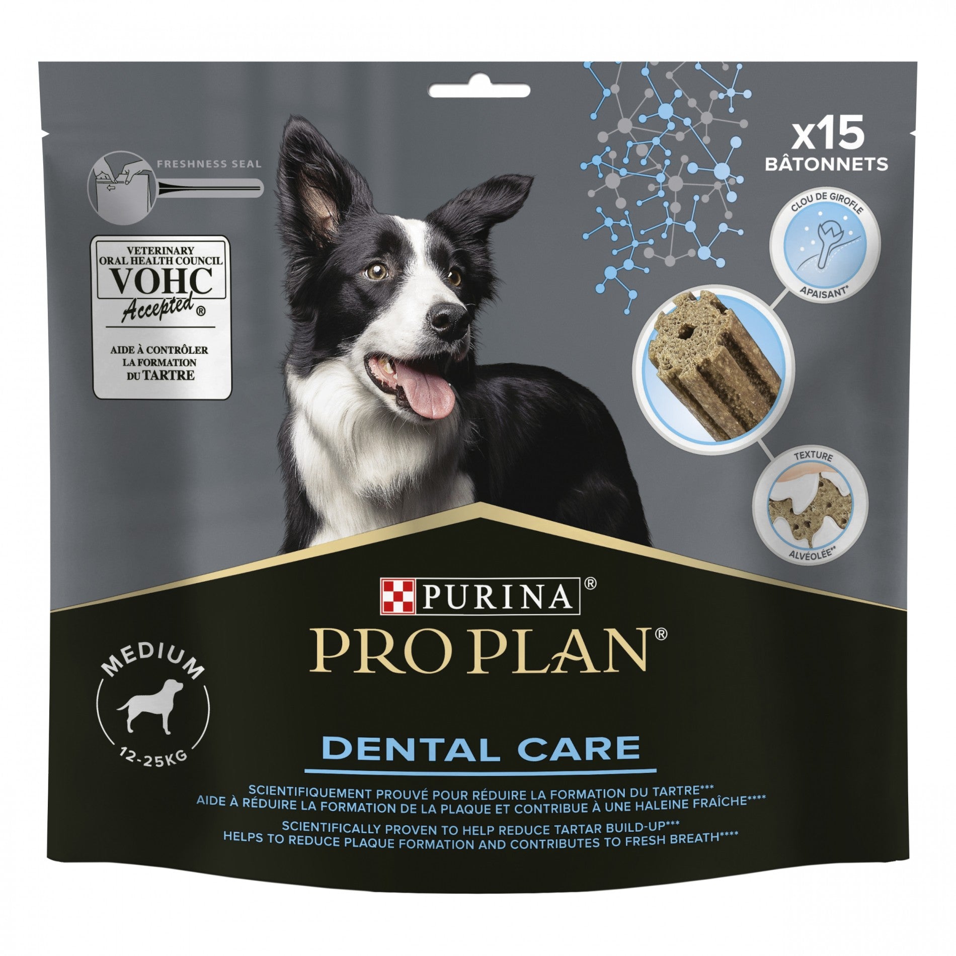 PRO PLAN Dental Care – Friandises bucco-dentaires pour chien