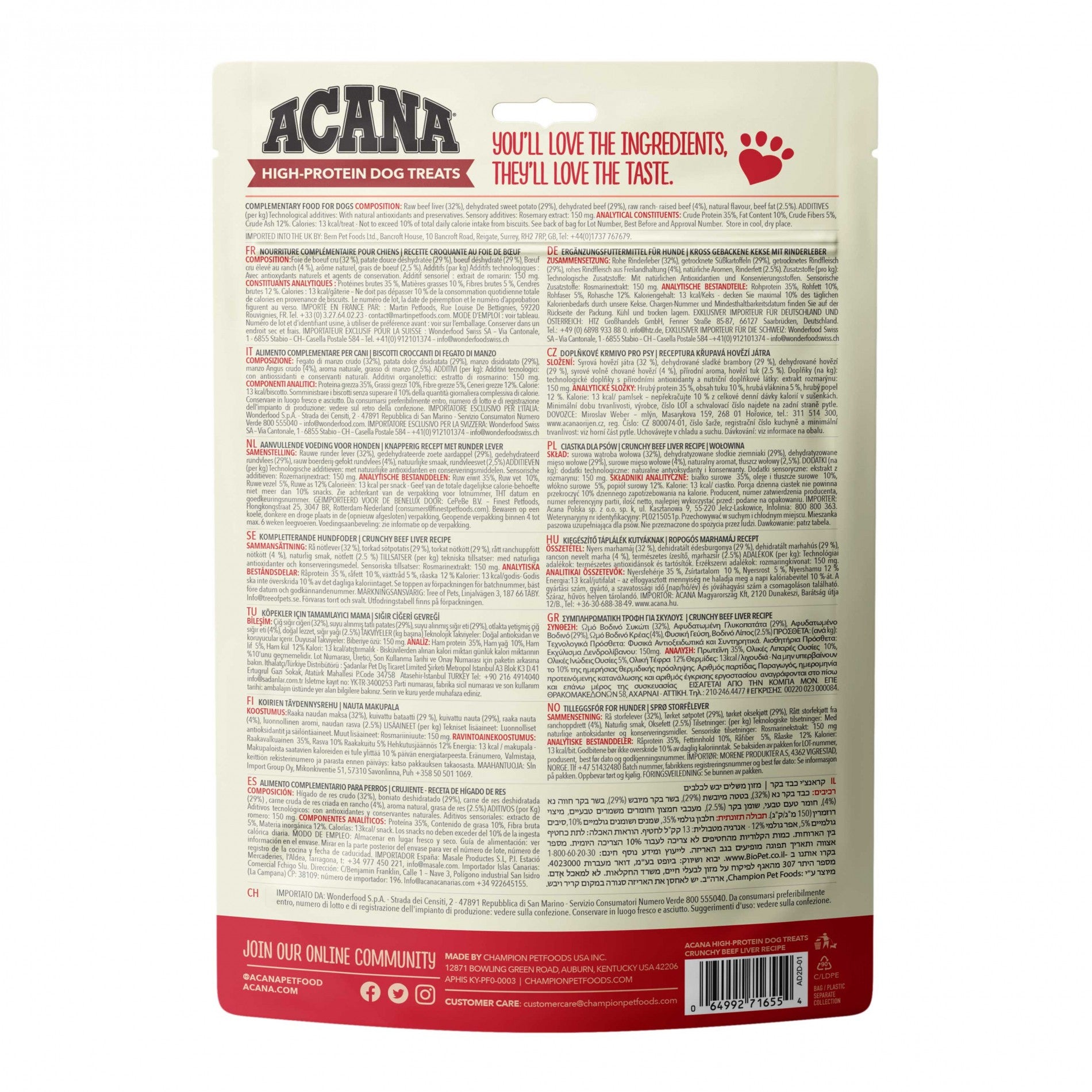 Biscuits High-Protein Crunchy