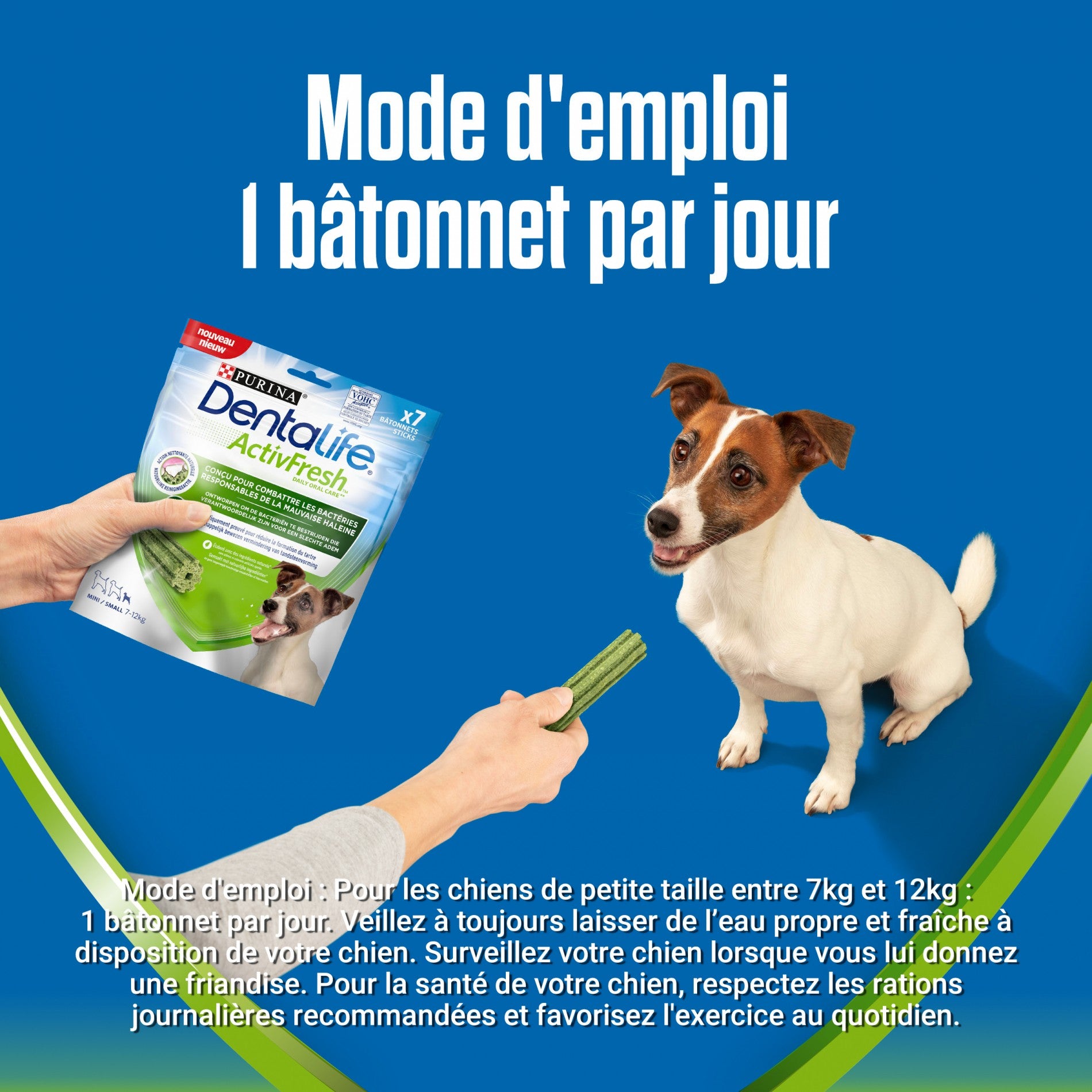Dentalife ActivFresh en Bâtonnets - Friandises bucco-dentaires pour chien