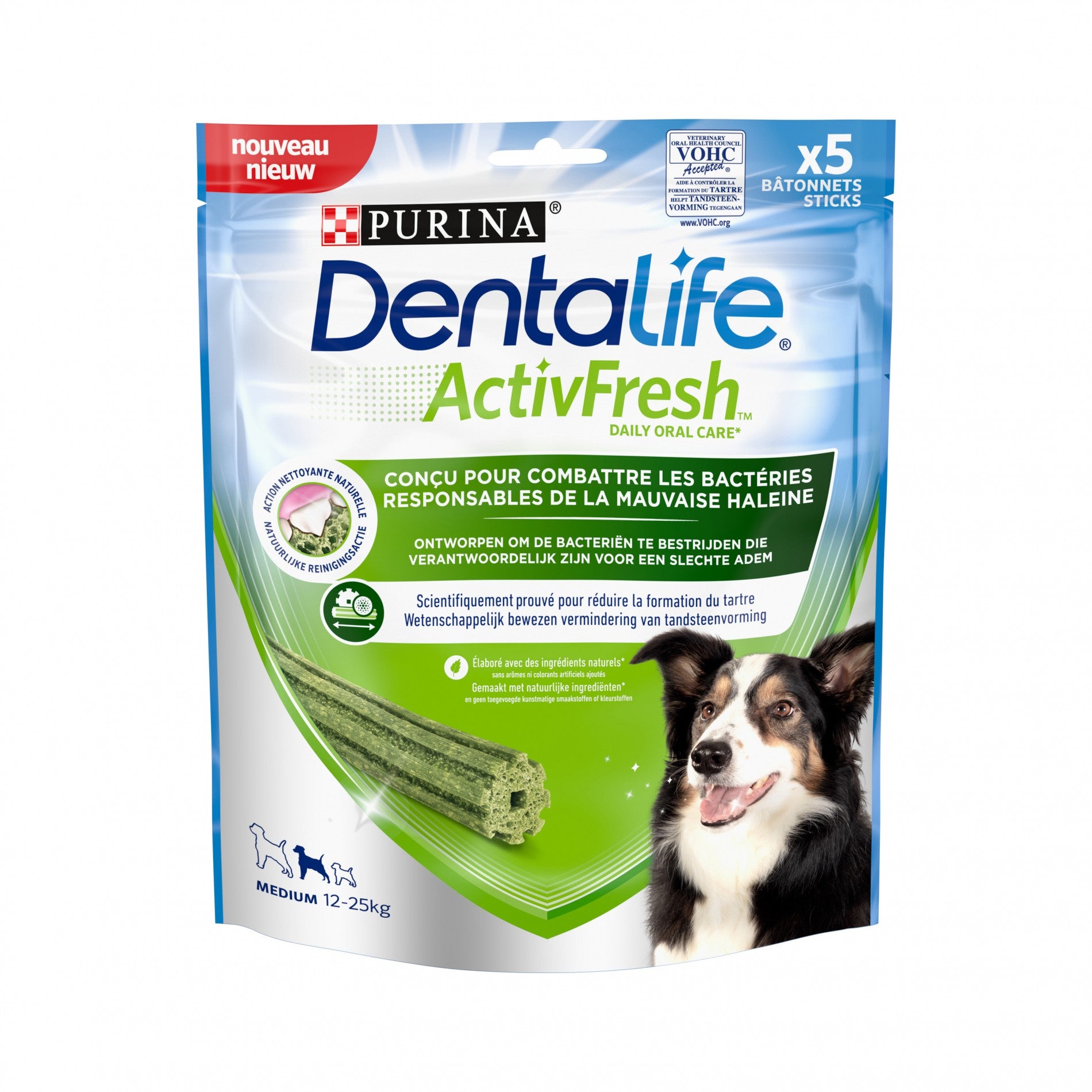 Dentalife ActivFresh en Bâtonnets - Friandises bucco-dentaires pour chien