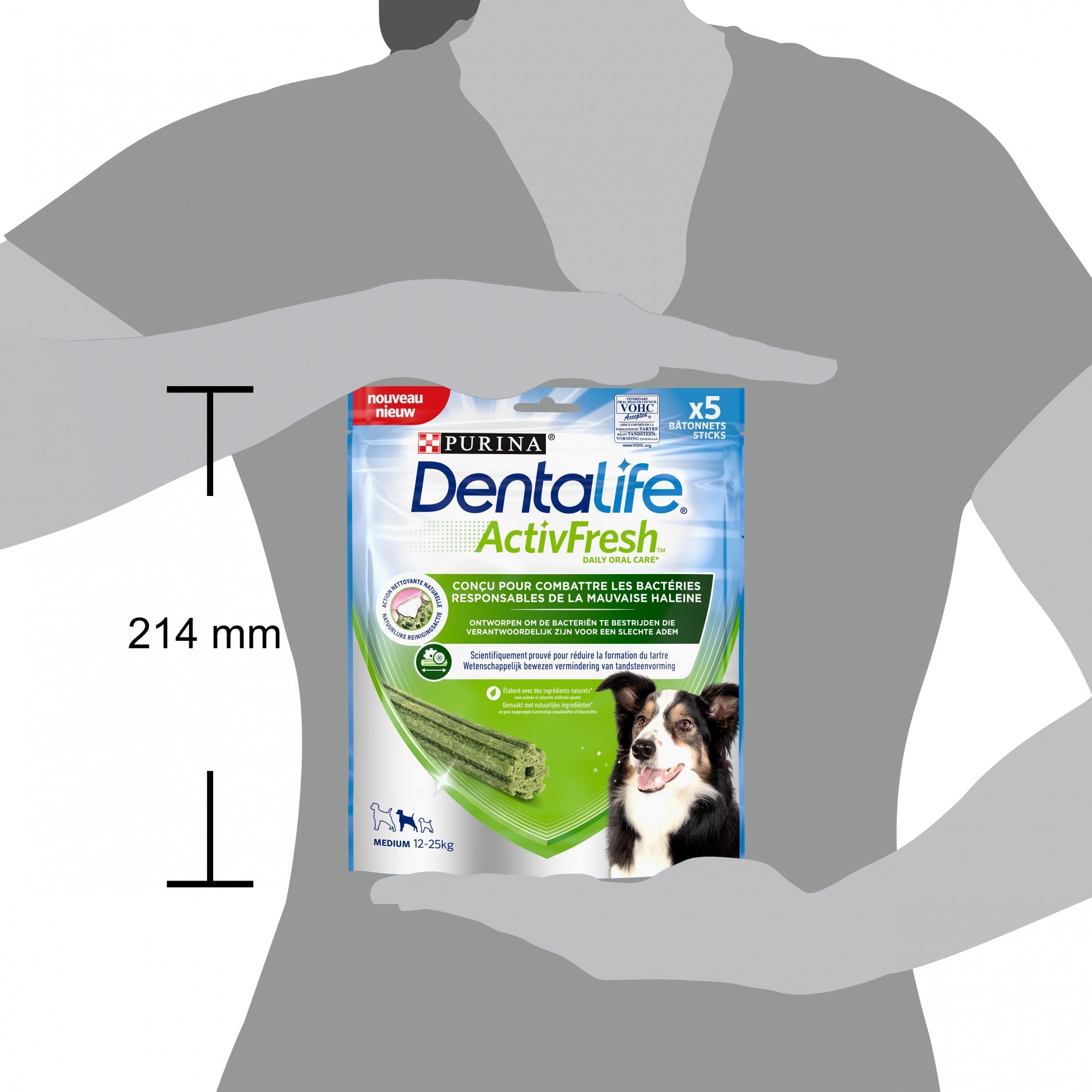 Dentalife ActivFresh en Bâtonnets - Friandises bucco-dentaires pour chien