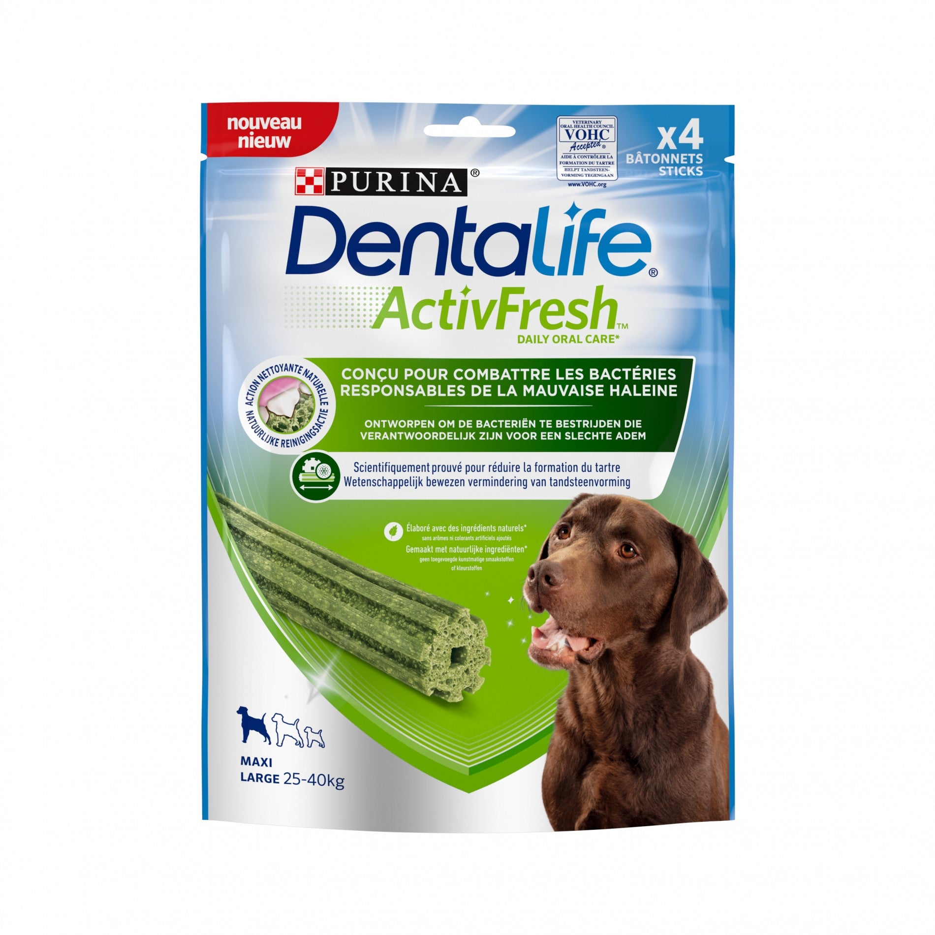 Dentalife ActivFresh en Bâtonnets - Friandises bucco-dentaires pour chien