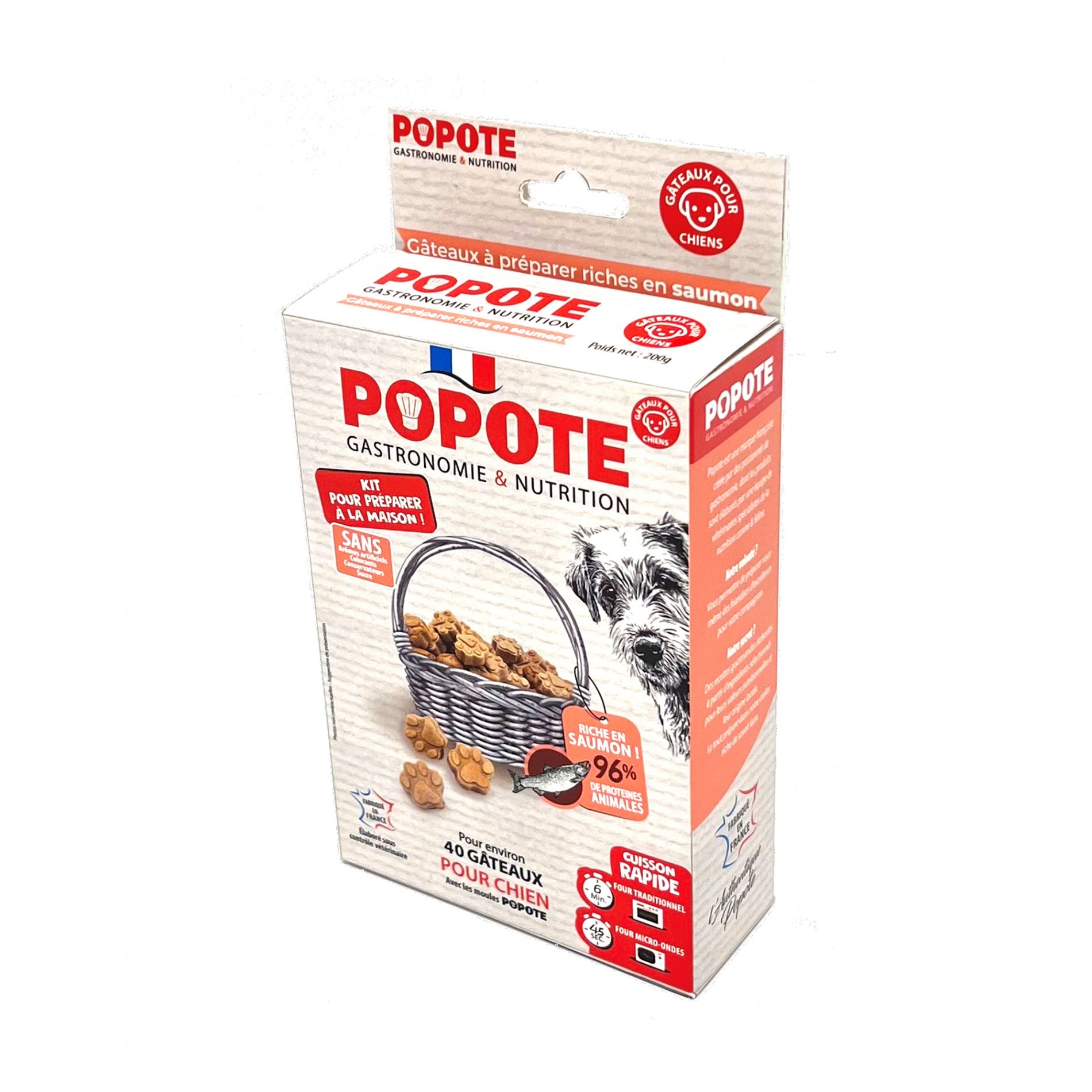 Kit de friandises à préparer pour chien - Saumon