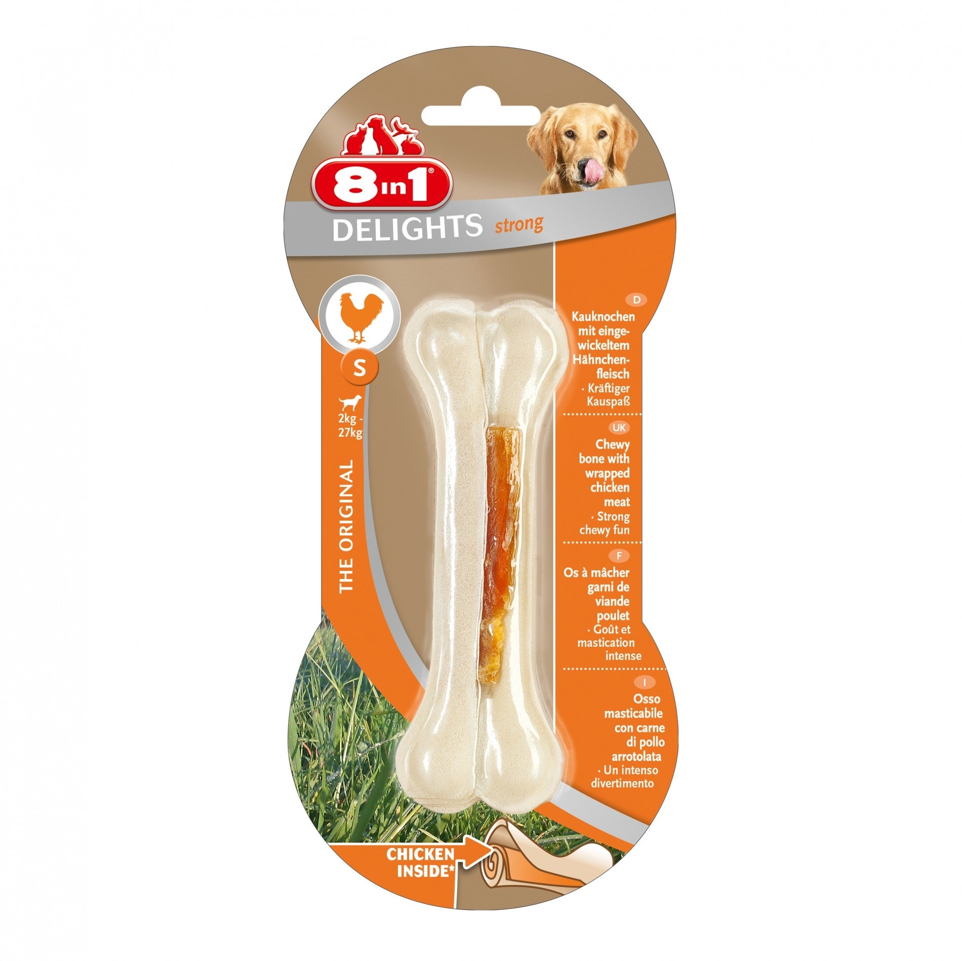 Os à mâcher Delights Strong, mastication intense