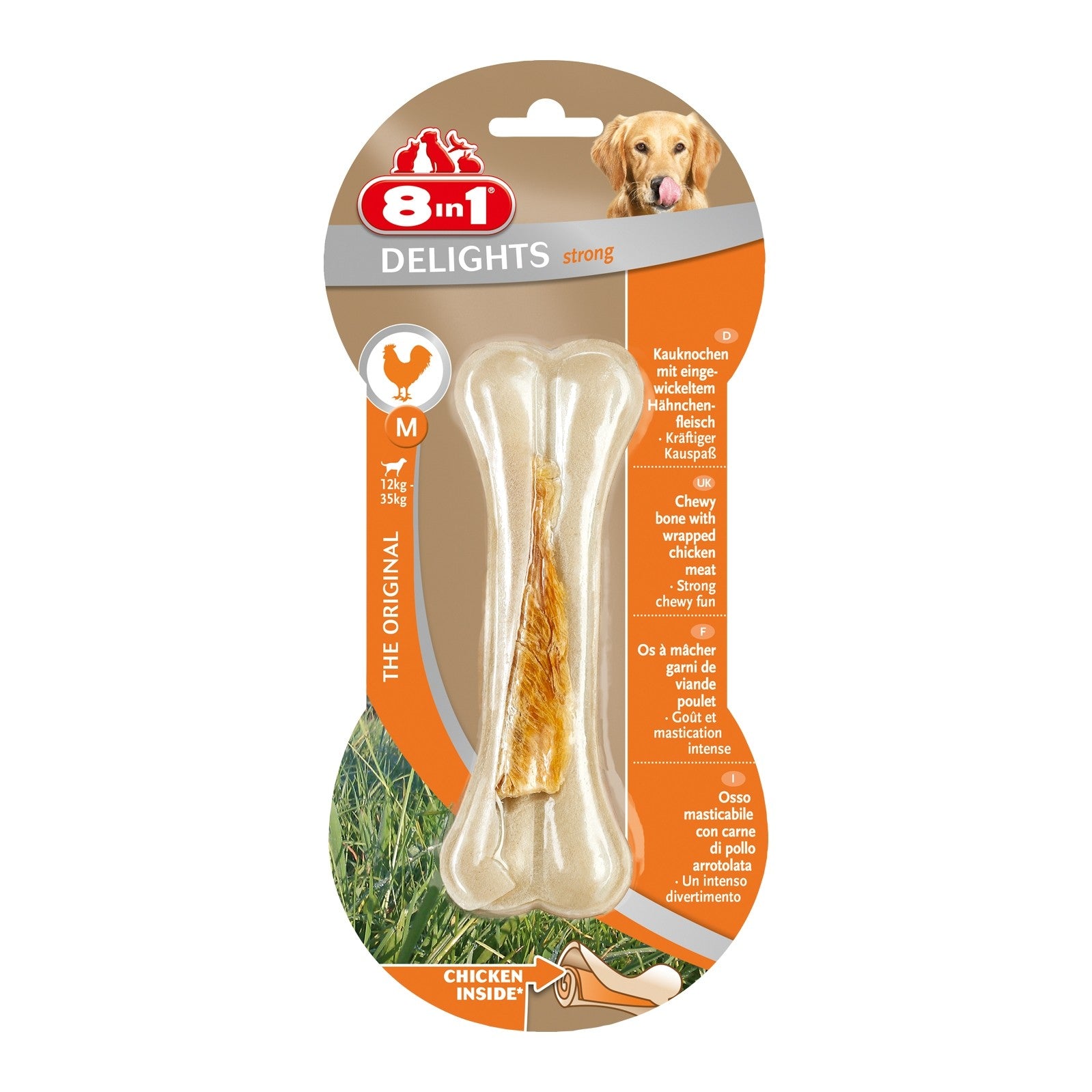 Os à mâcher Delights Strong, mastication intense