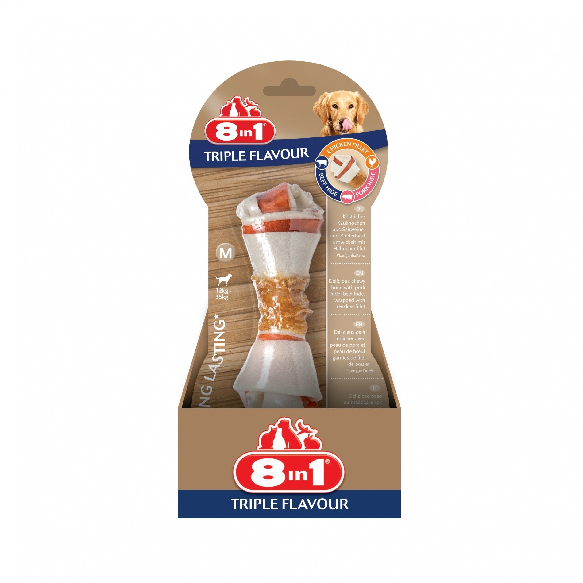 Os à mâcher Triple Flavour 8in1