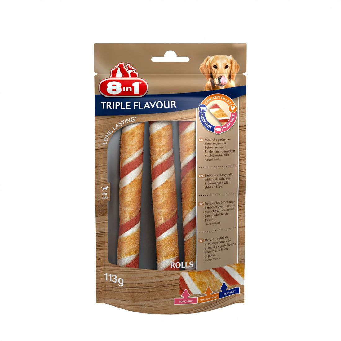 Stick à mâcher Triple Flavour