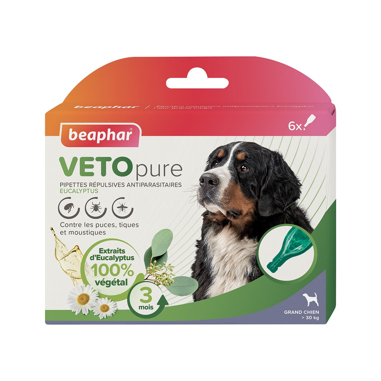 Pipettes répulsives antiparasitaires Vetopure