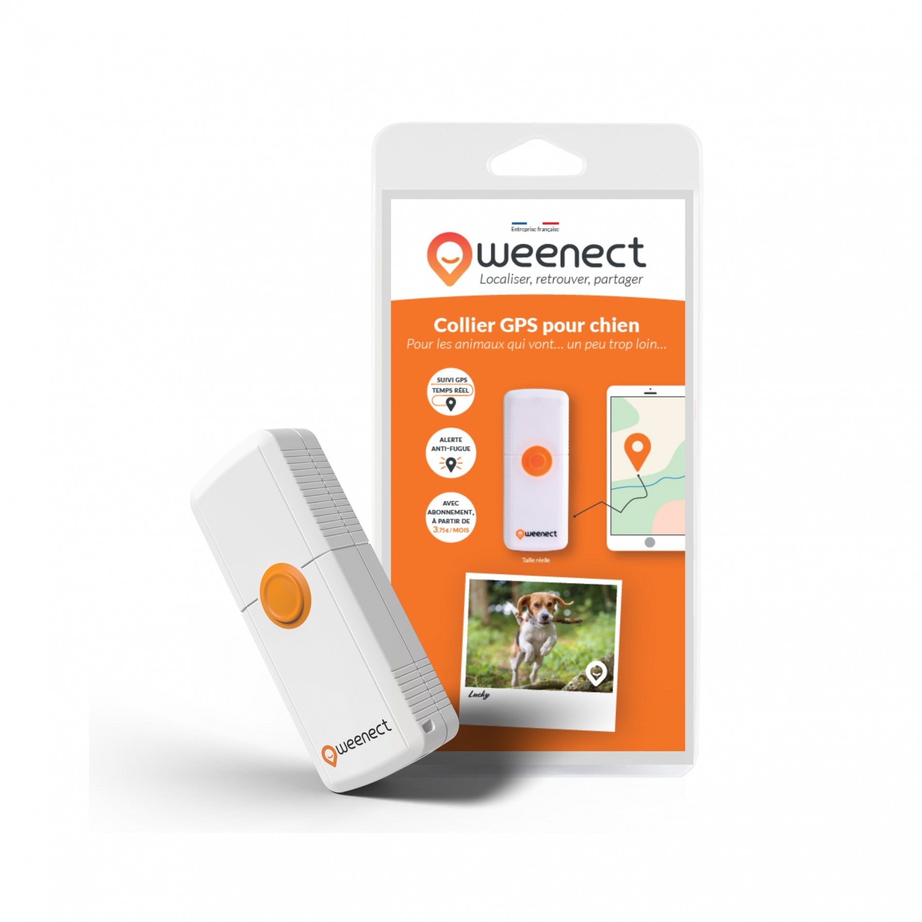 Traceur GPS Dogs 2 en temps réel