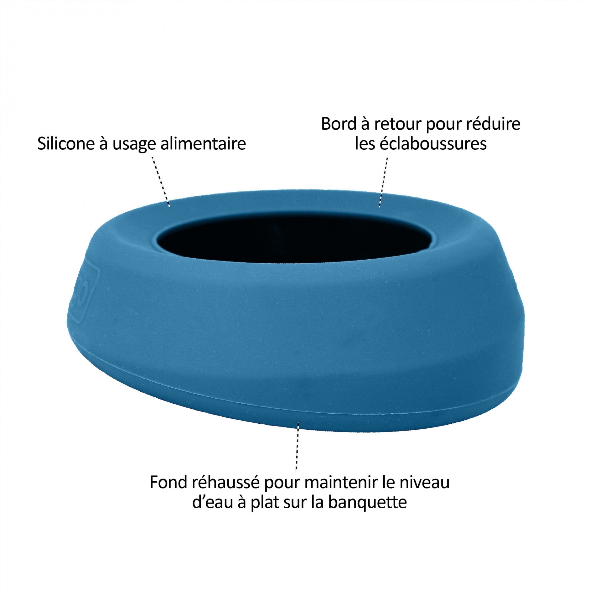 Gamelle anti-débordement Splash Free