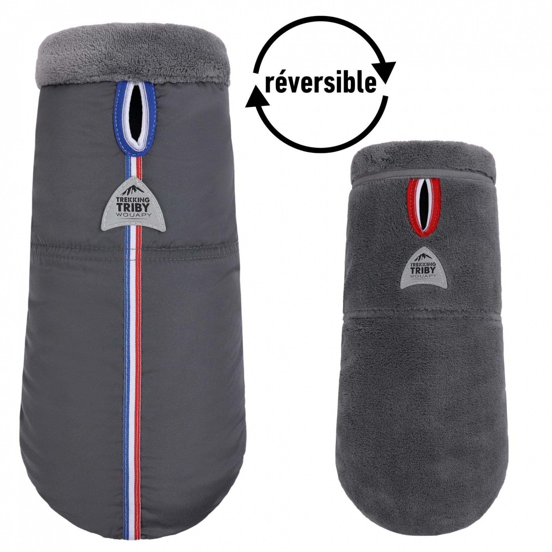 Manteau réversible Treck Gris – Wanimo1
