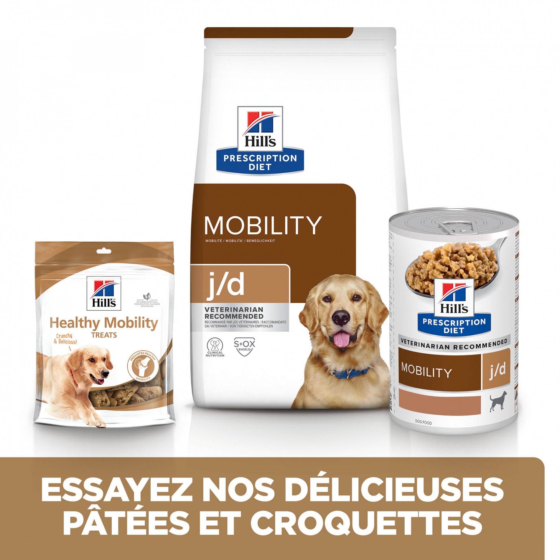 HILL’S Prescription Diet j/d Mobility en Boîtes au Poulet – Pâtée pour chien