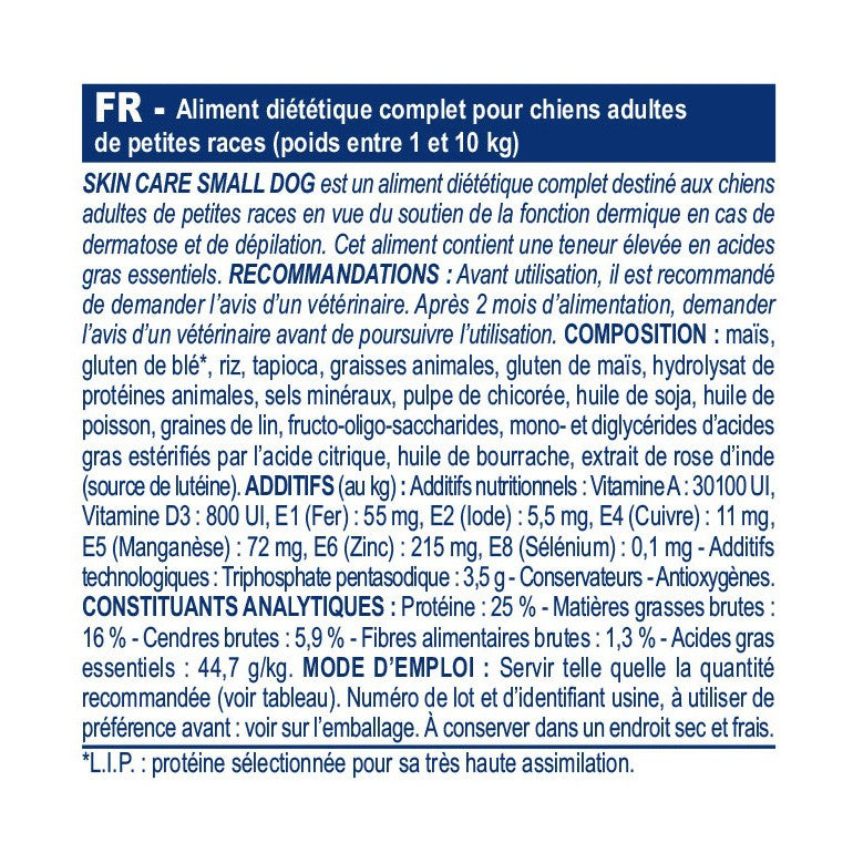 Royal Canin Veterinary Skin Care Small Dogs - Croquettes pour chien