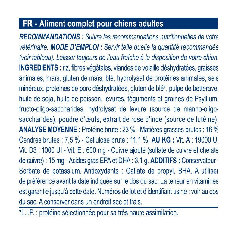 Royal Canin Veterinary GastroIntestinal High Fibre - Croquettes pour chien