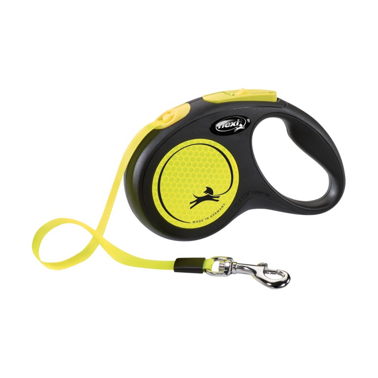 Laisse rétractable New Neon - Sangle