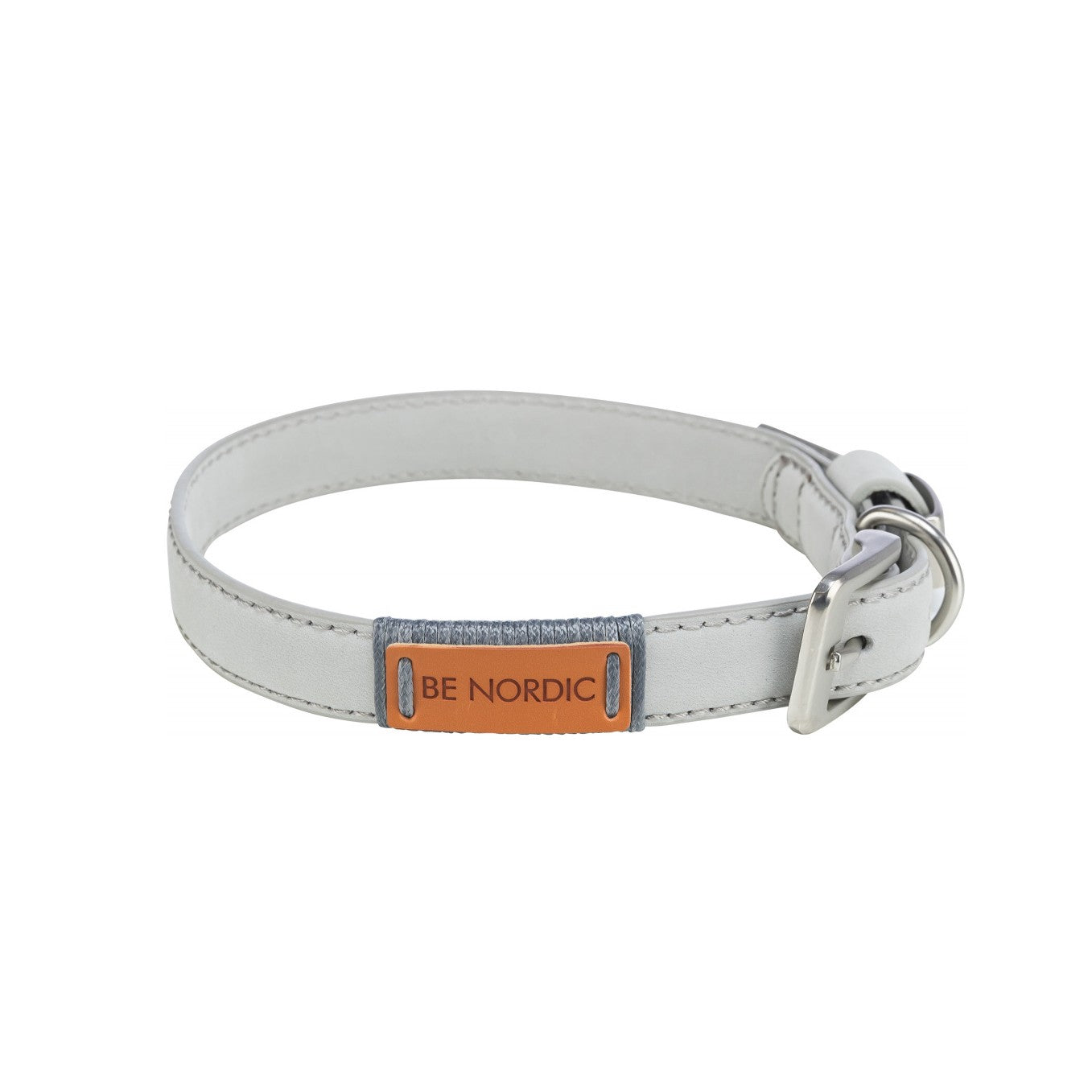 Collier en cuir Be Nordic - Gris