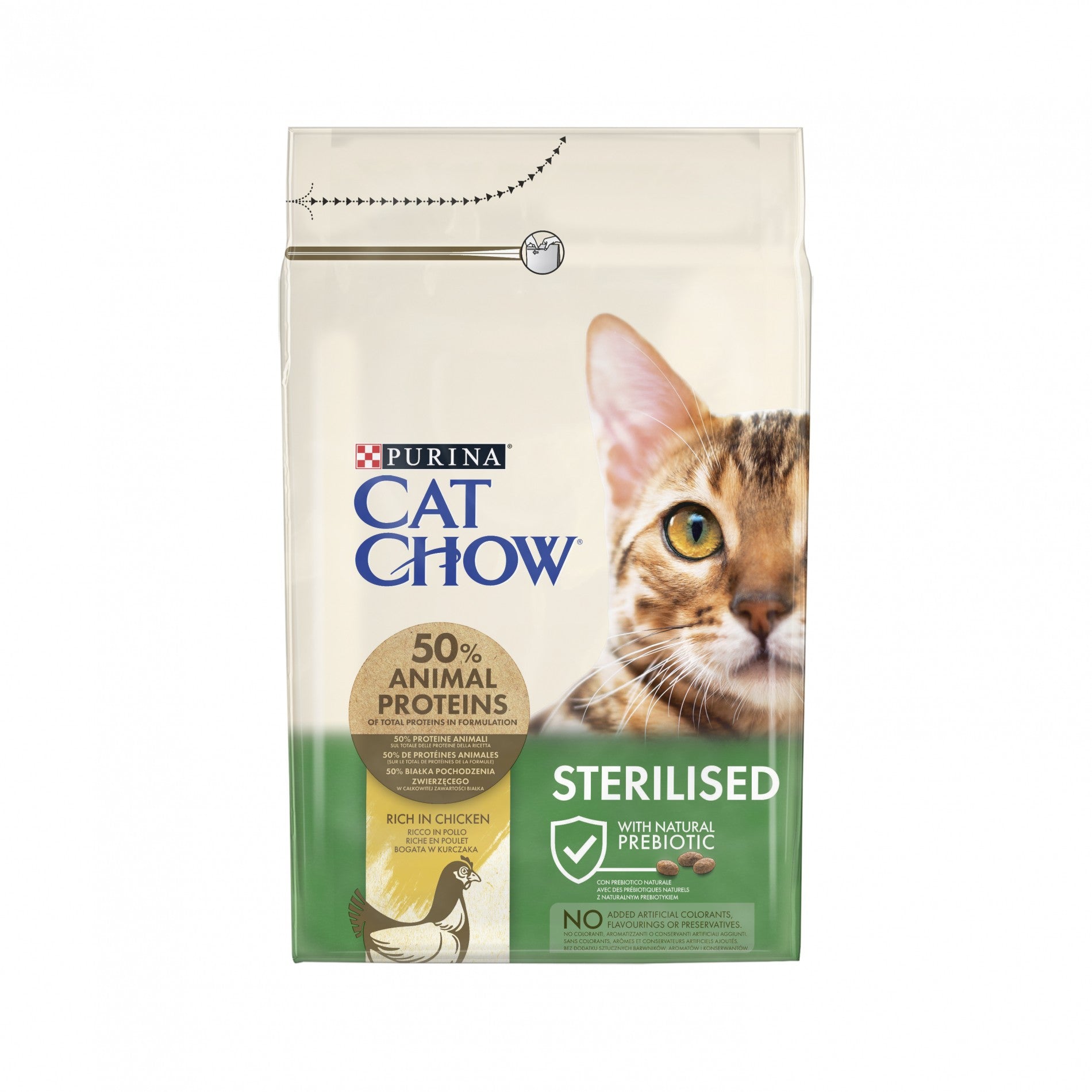 PURINA CAT CHOW Sterilised au Poulet - Croquettes pour chat