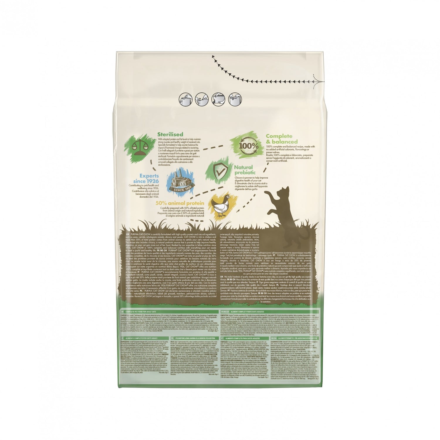 PURINA CAT CHOW Sterilised au Poulet - Croquettes pour chat