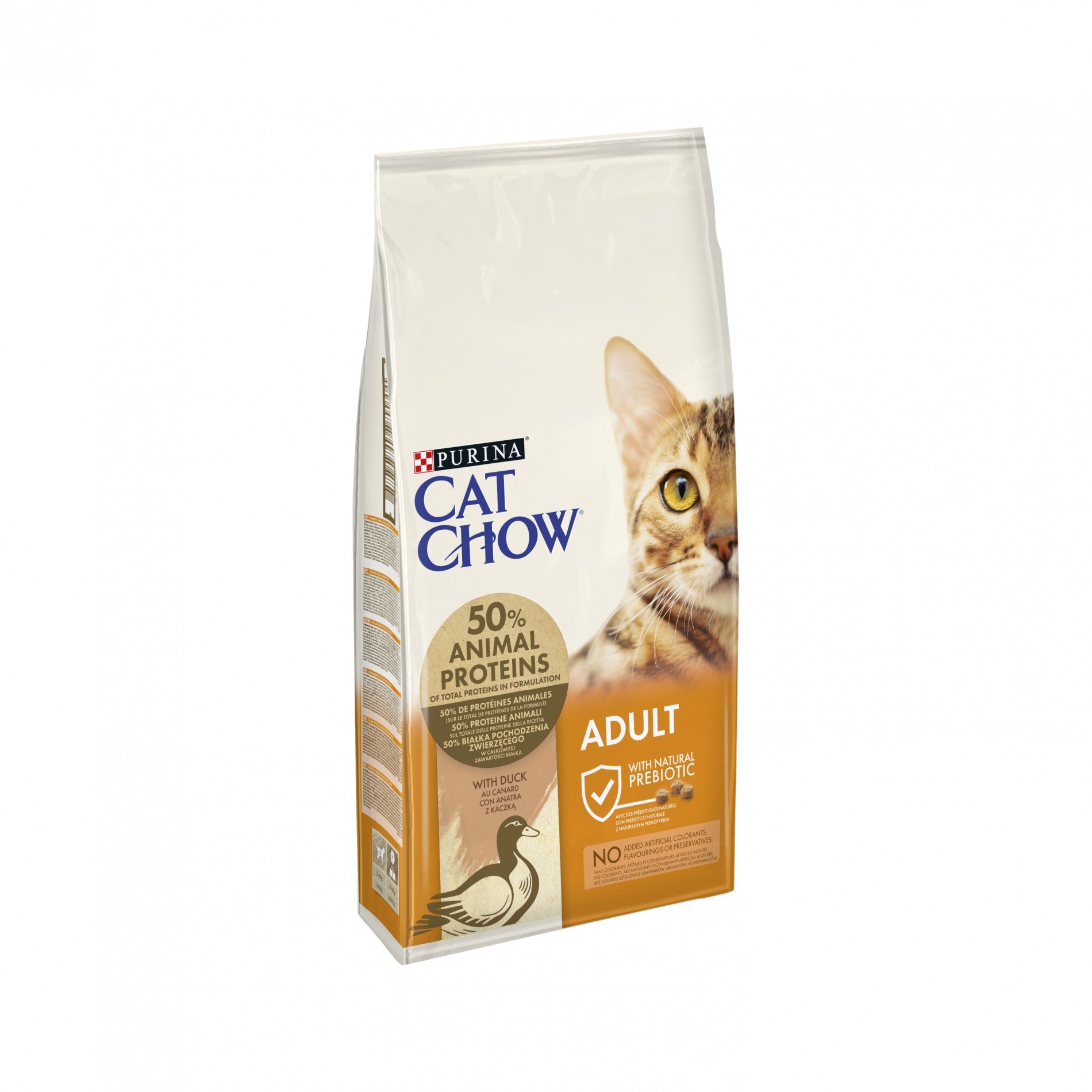 PURINA CAT CHOW Adult au Canard - Croquettes pour chat