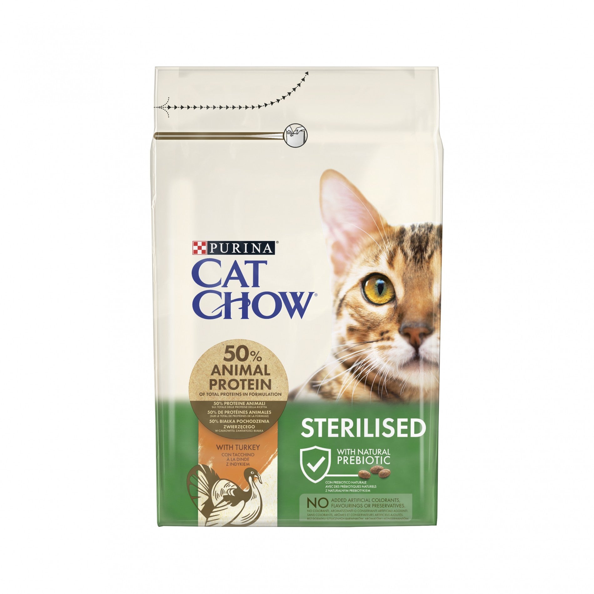 PURINA CAT CHOW Sterilised à la Dinde - Croquettes pour chat
