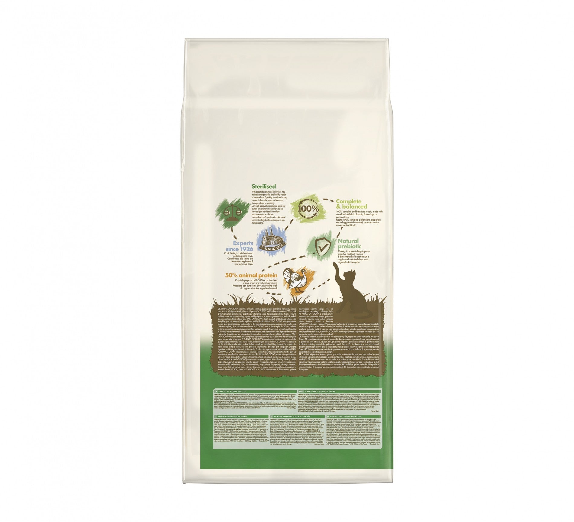 PURINA CAT CHOW Sterilised à la Dinde - Croquettes pour chat