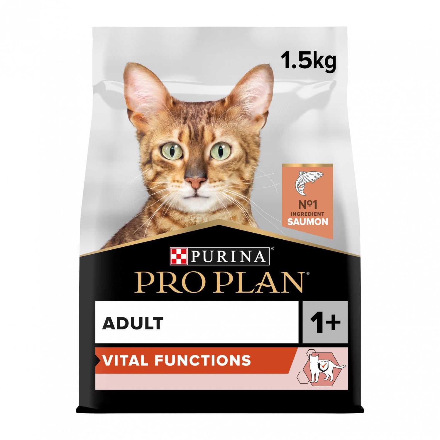 PRO PLAN Vital Functions Adult au Saumon - Croquettes pour chat