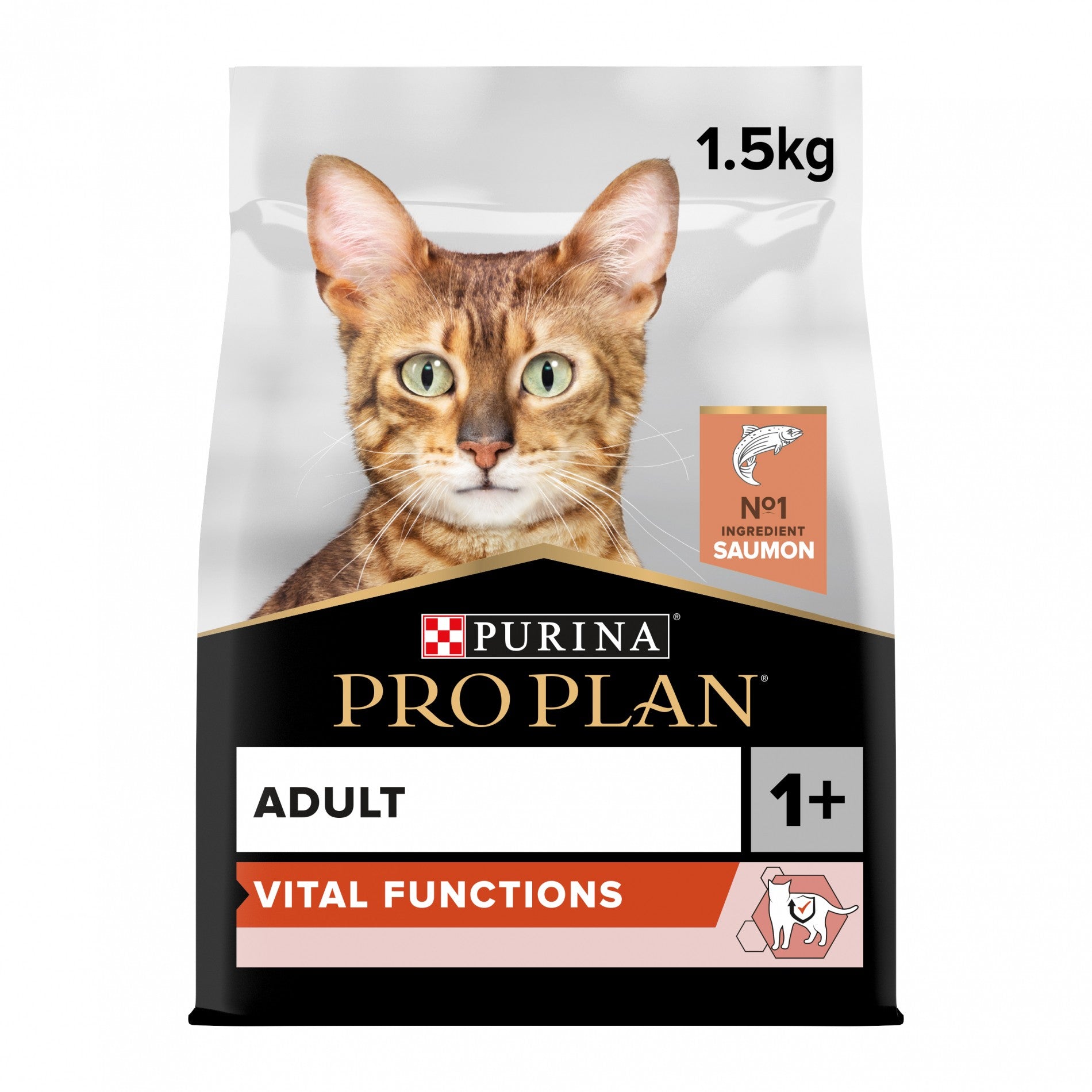 PRO PLAN Vital Functions Adult au Saumon - Croquettes pour chat