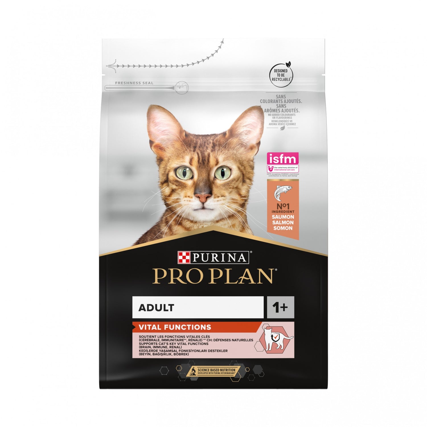 PRO PLAN Vital Functions Adult au Saumon - Croquettes pour chat
