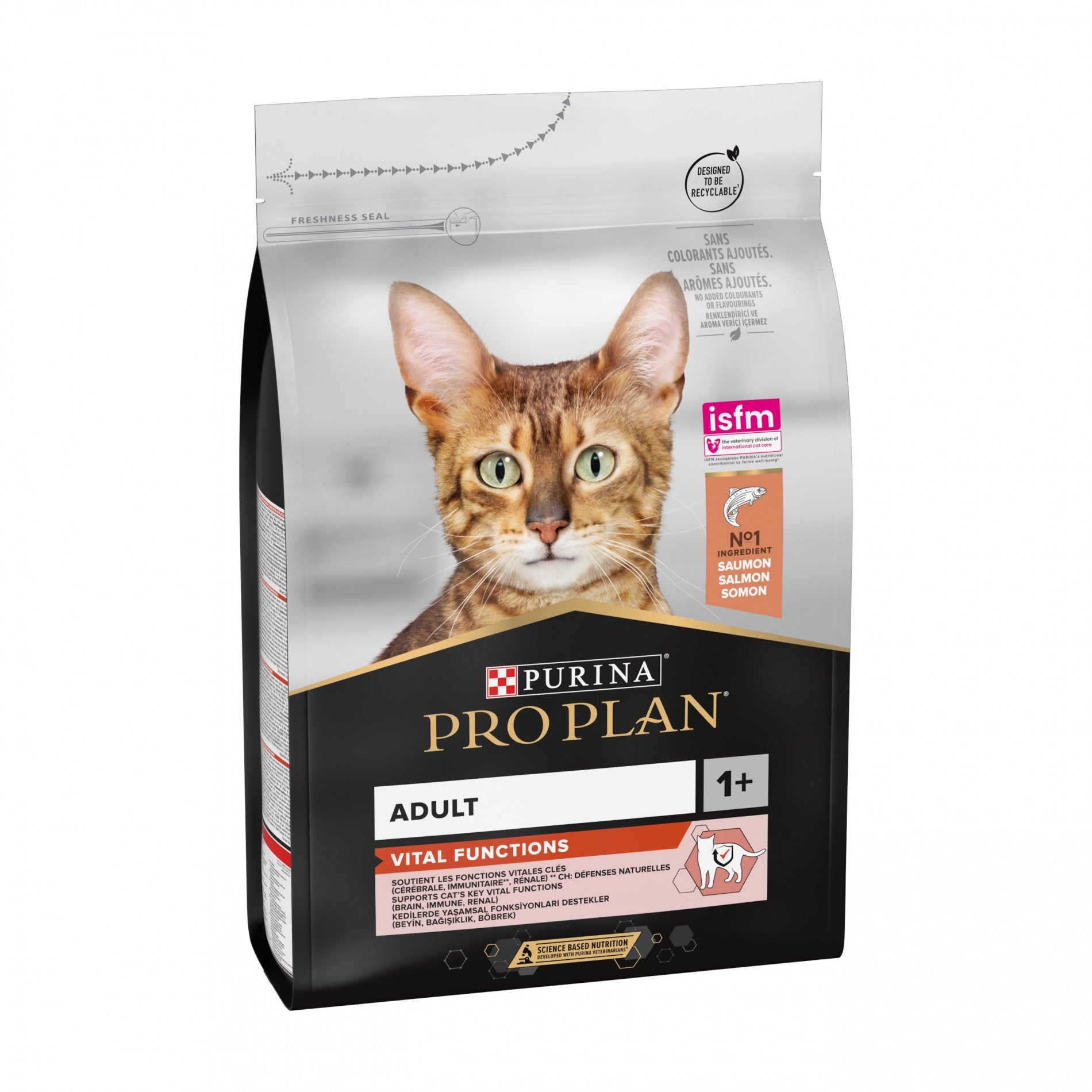 PRO PLAN Vital Functions Adult au Saumon - Croquettes pour chat
