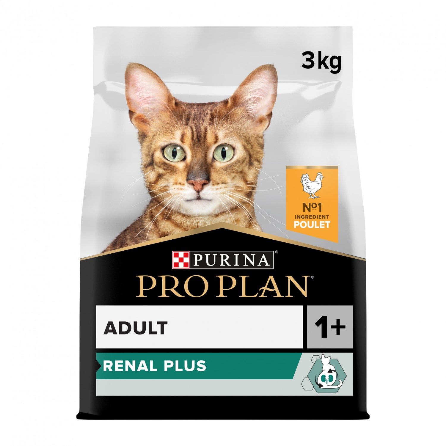 PRO PLAN Renal Plus Adult au Poulet - Croquettes pour chat