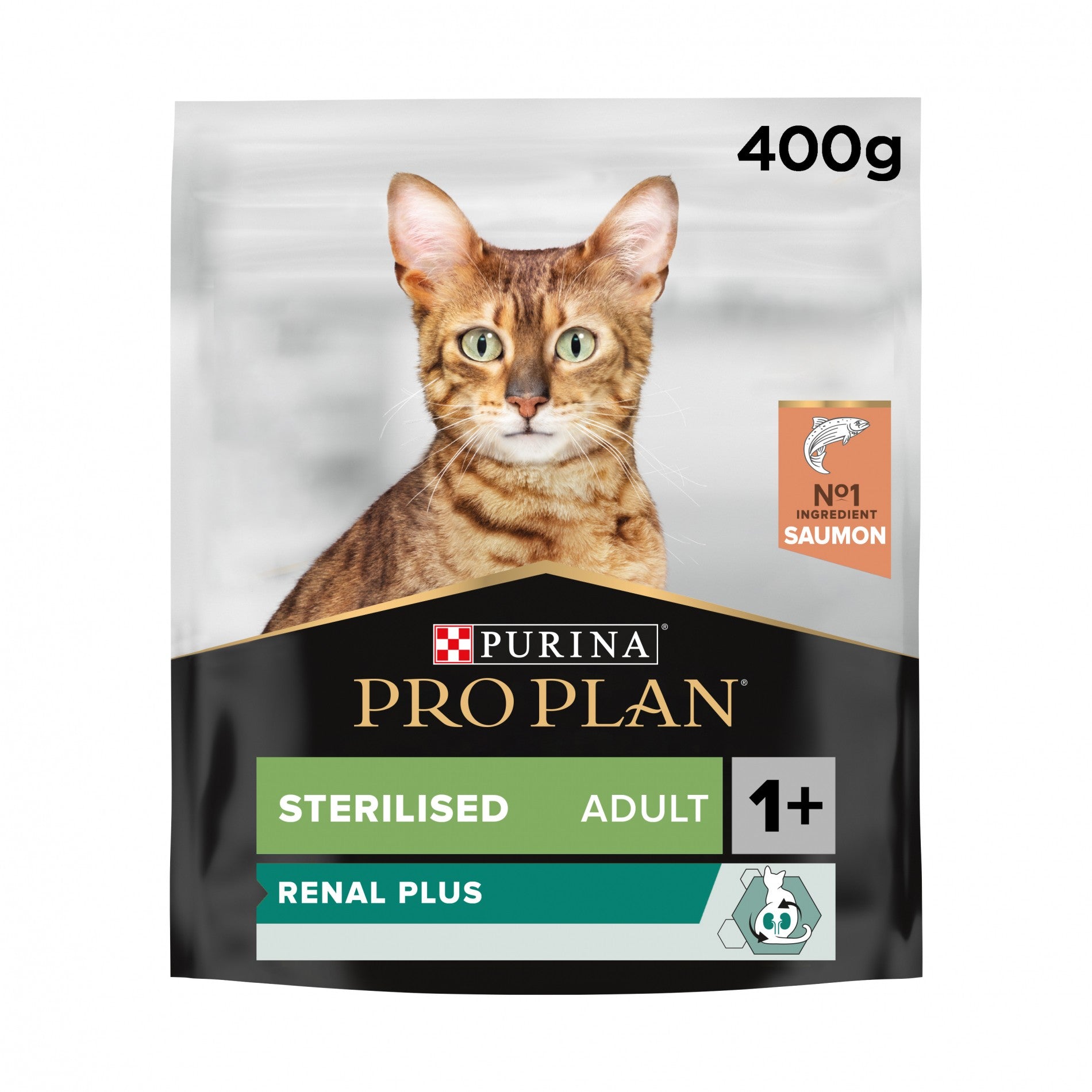 PRO PLAN Renal Plus Sterilised Adult au Saumon - Croquettes pour chat