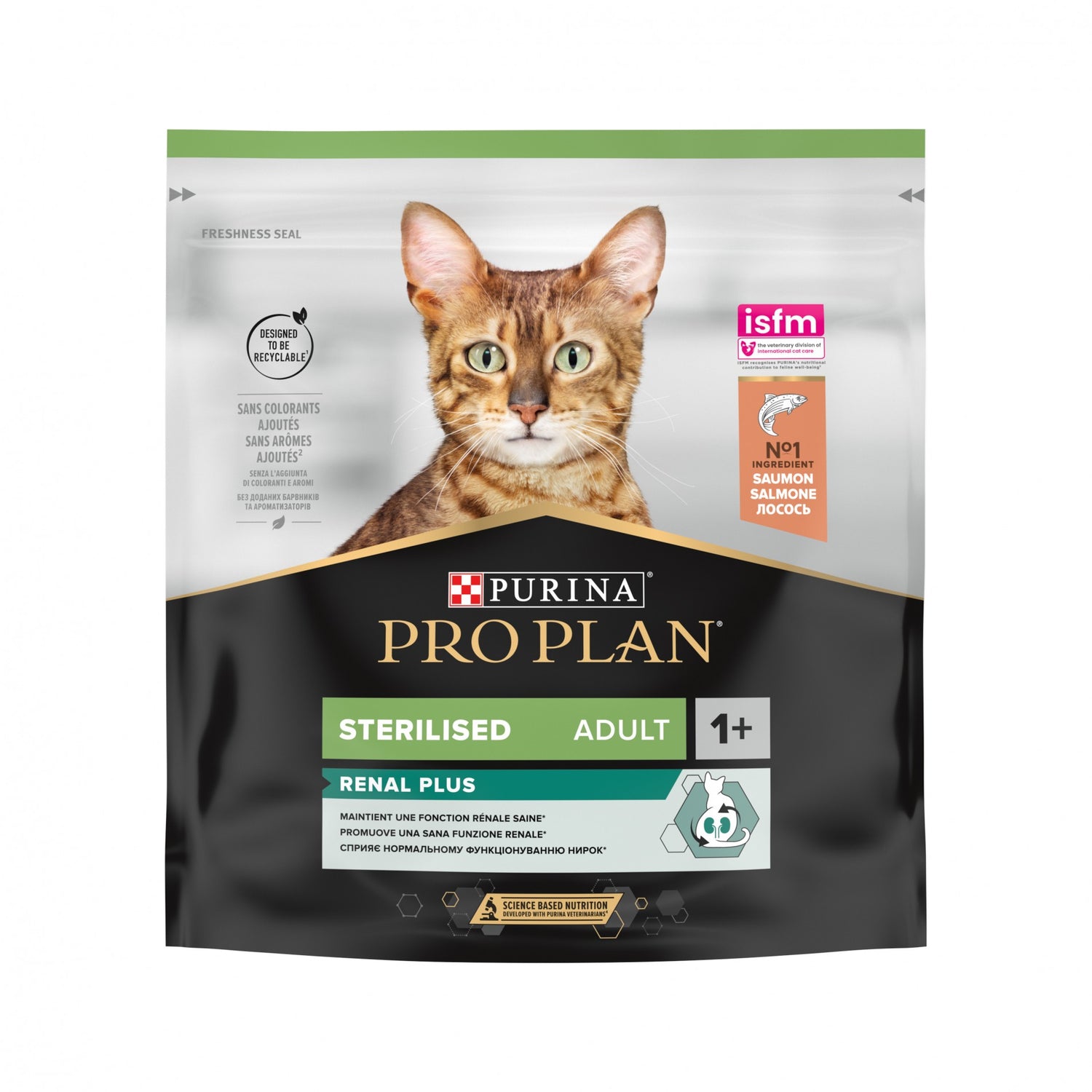PRO PLAN Renal Plus Sterilised Adult au Saumon - Croquettes pour chat