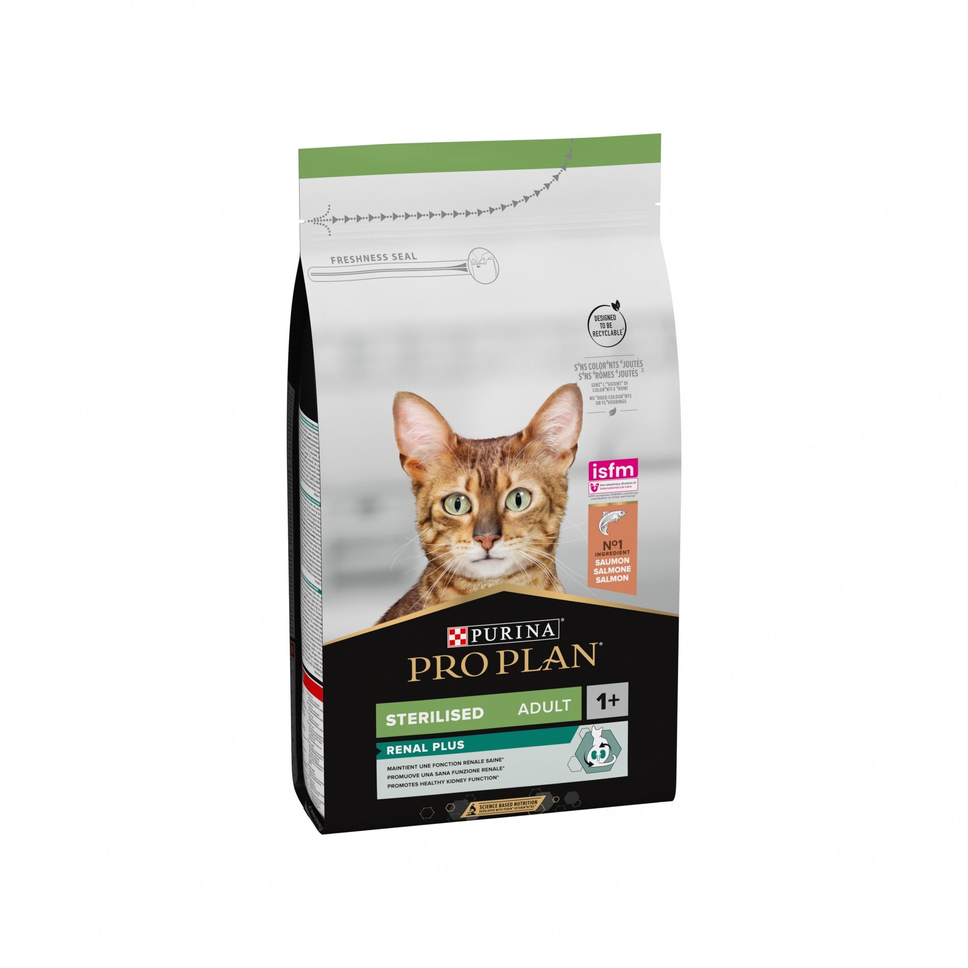 PRO PLAN Renal Plus Sterilised Adult au Saumon - Croquettes pour chat