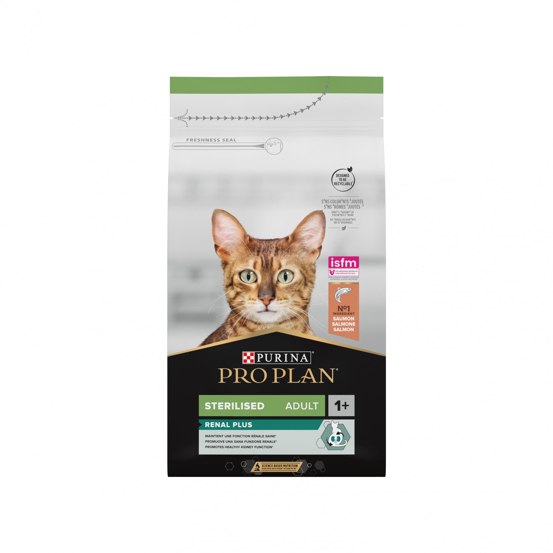 PRO PLAN Renal Plus Sterilised Adult au Saumon - Croquettes pour chat