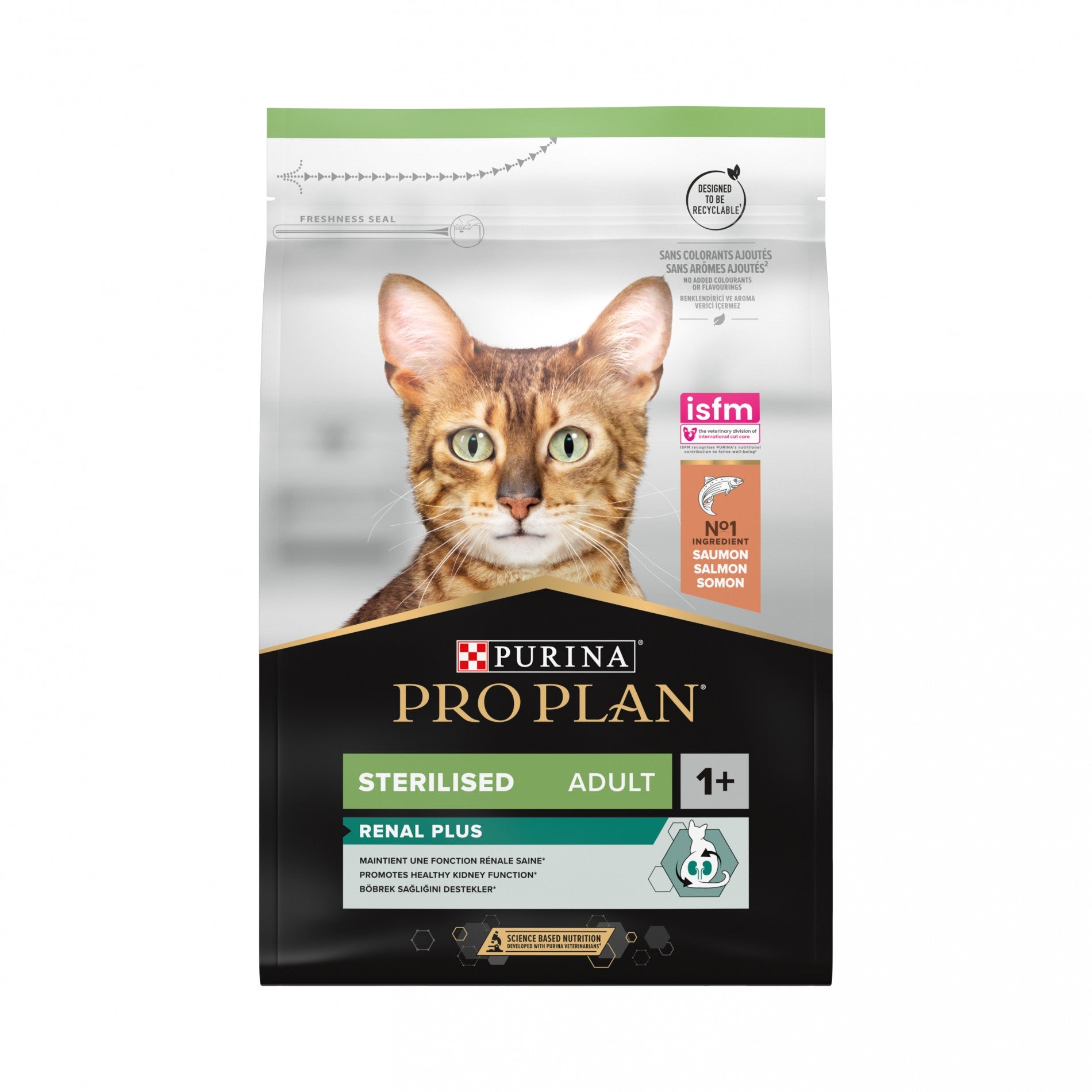 PRO PLAN Renal Plus Sterilised Adult au Saumon - Croquettes pour chat