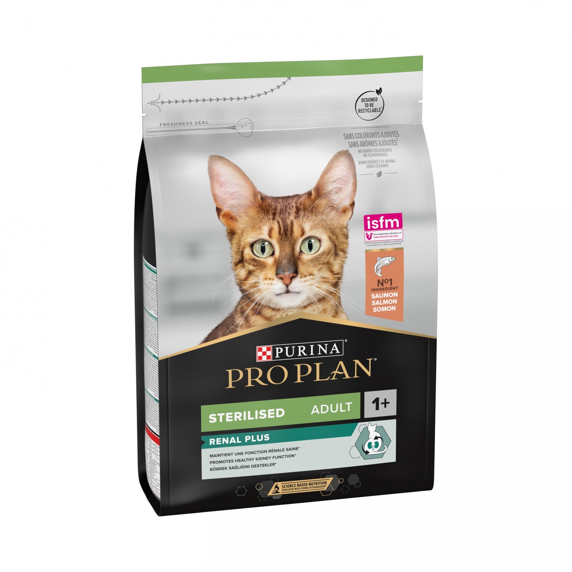 PRO PLAN Renal Plus Sterilised Adult au Saumon - Croquettes pour chat