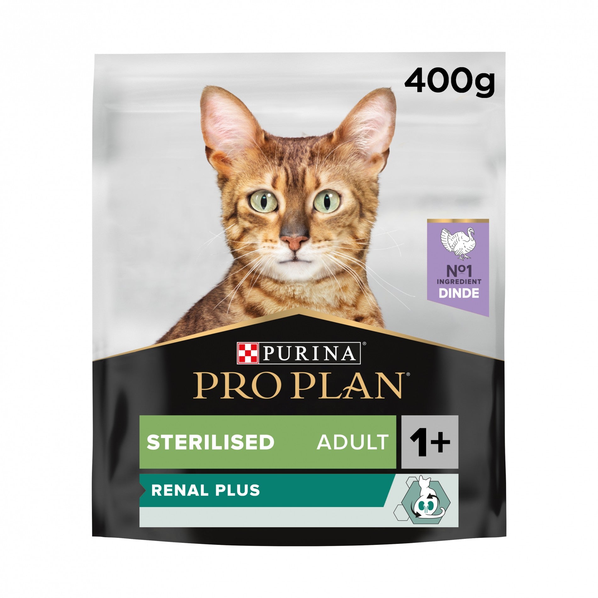 PRO PLAN Renal Plus Sterilised Adult à la Dinde - Croquettes pour chat