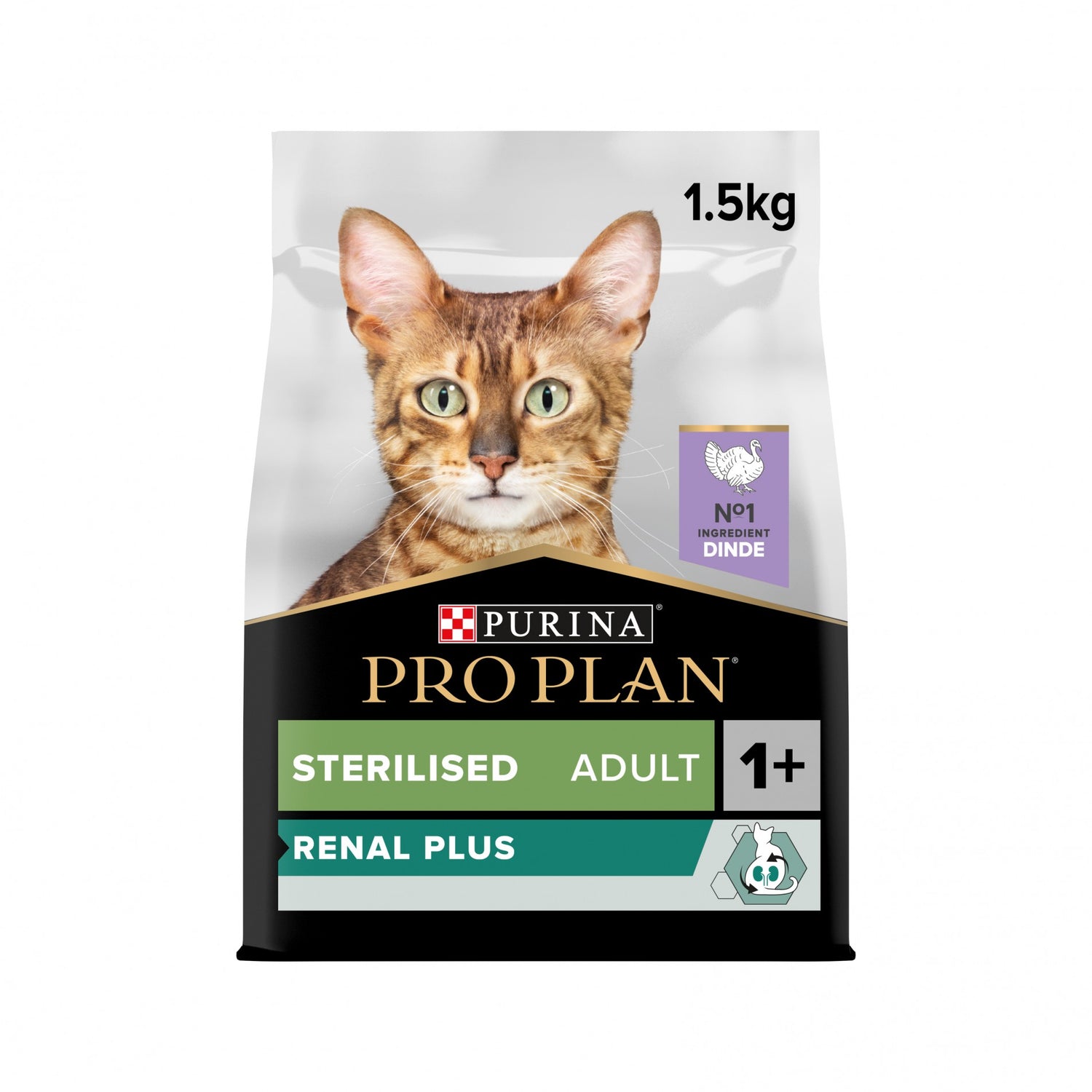 PRO PLAN Renal Plus Sterilised Adult à la Dinde - Croquettes pour chat