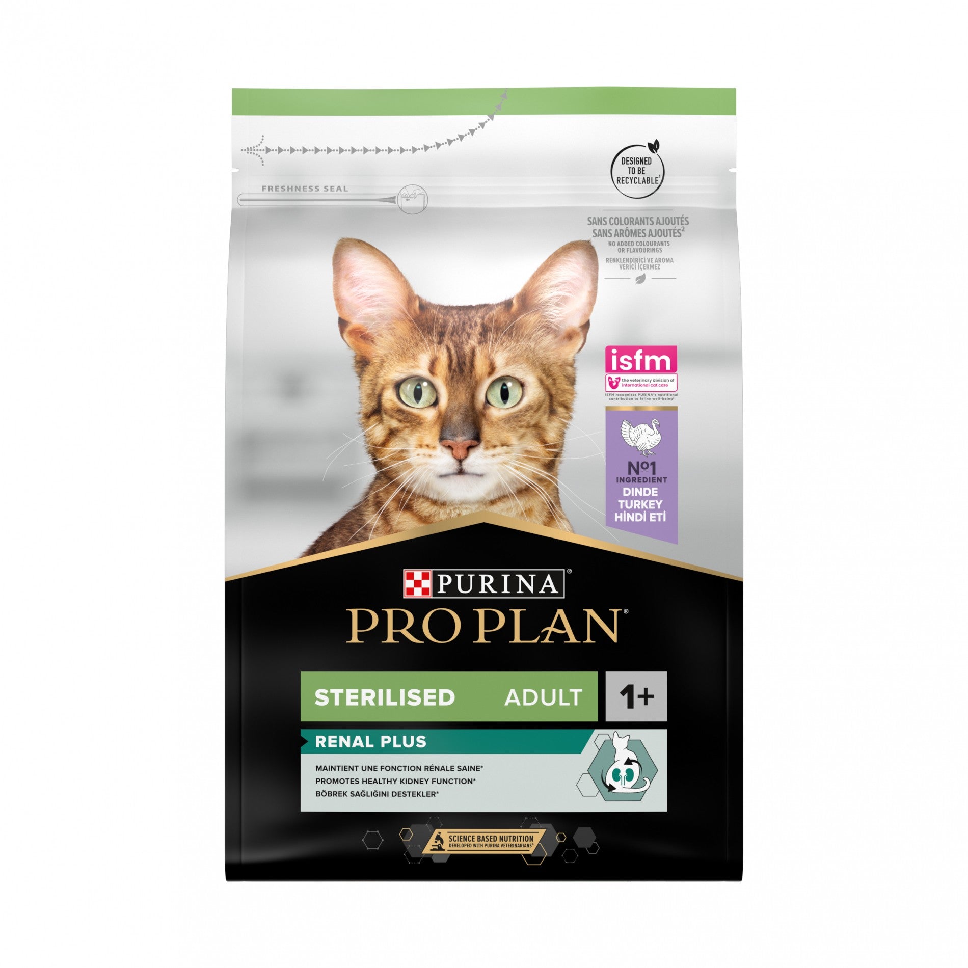 PRO PLAN Renal Plus Sterilised Adult à la Dinde - Croquettes pour chat