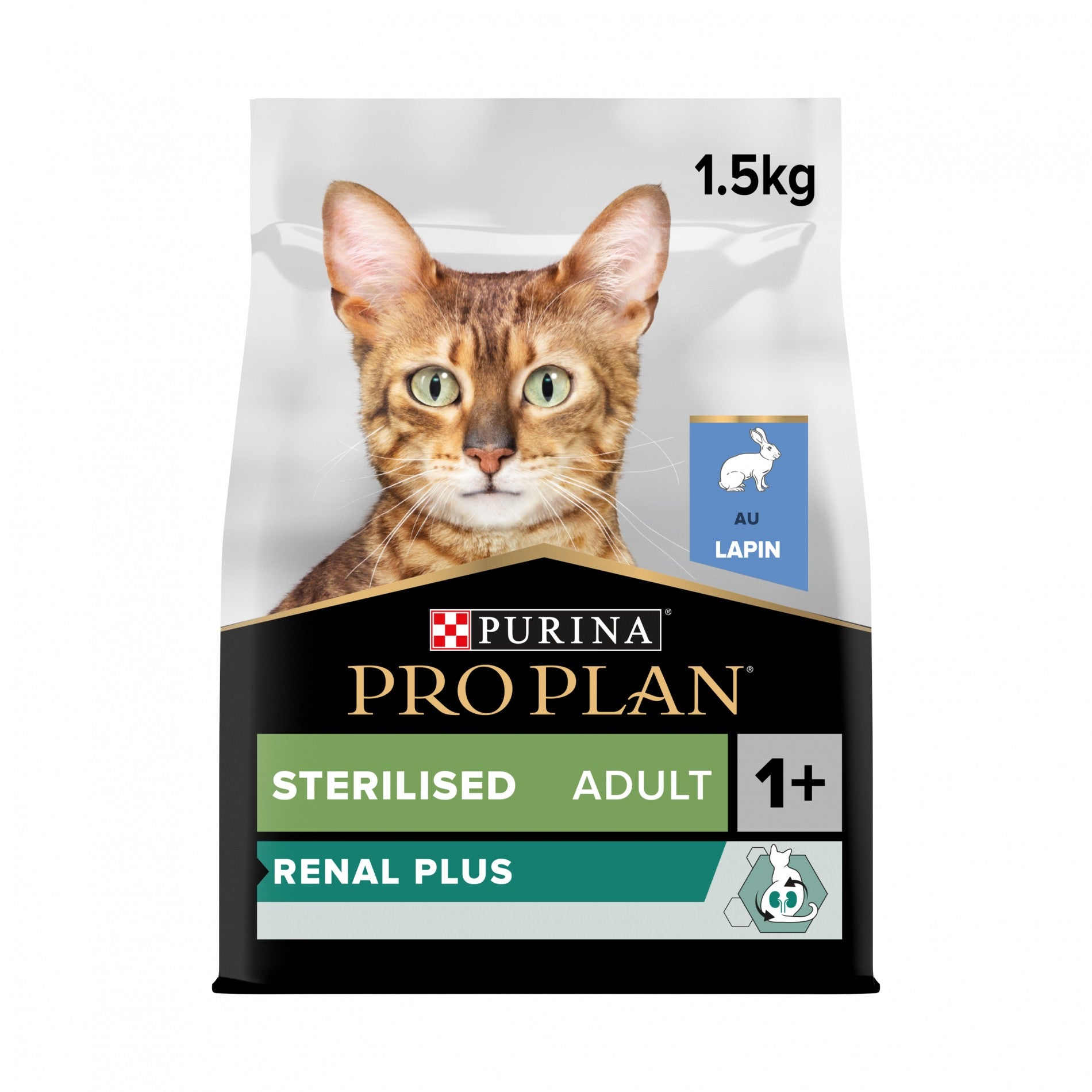 PRO PLAN Renal Plus Sterilised Adult au Lapin - Croquettes pour chat