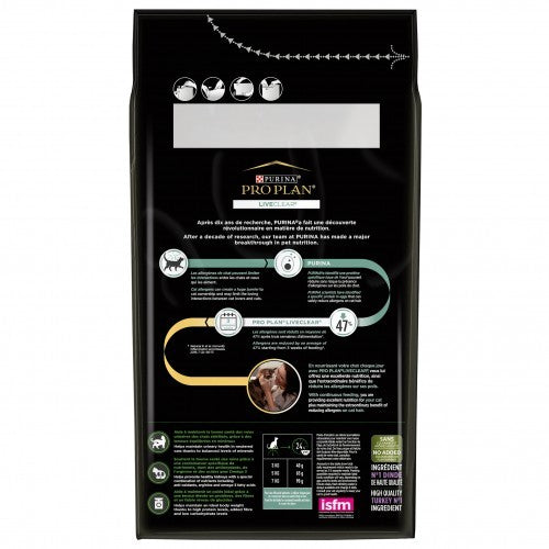 PRO PLAN LiveClear Sterilised Adult à la Dinde - Croquettes pour chat