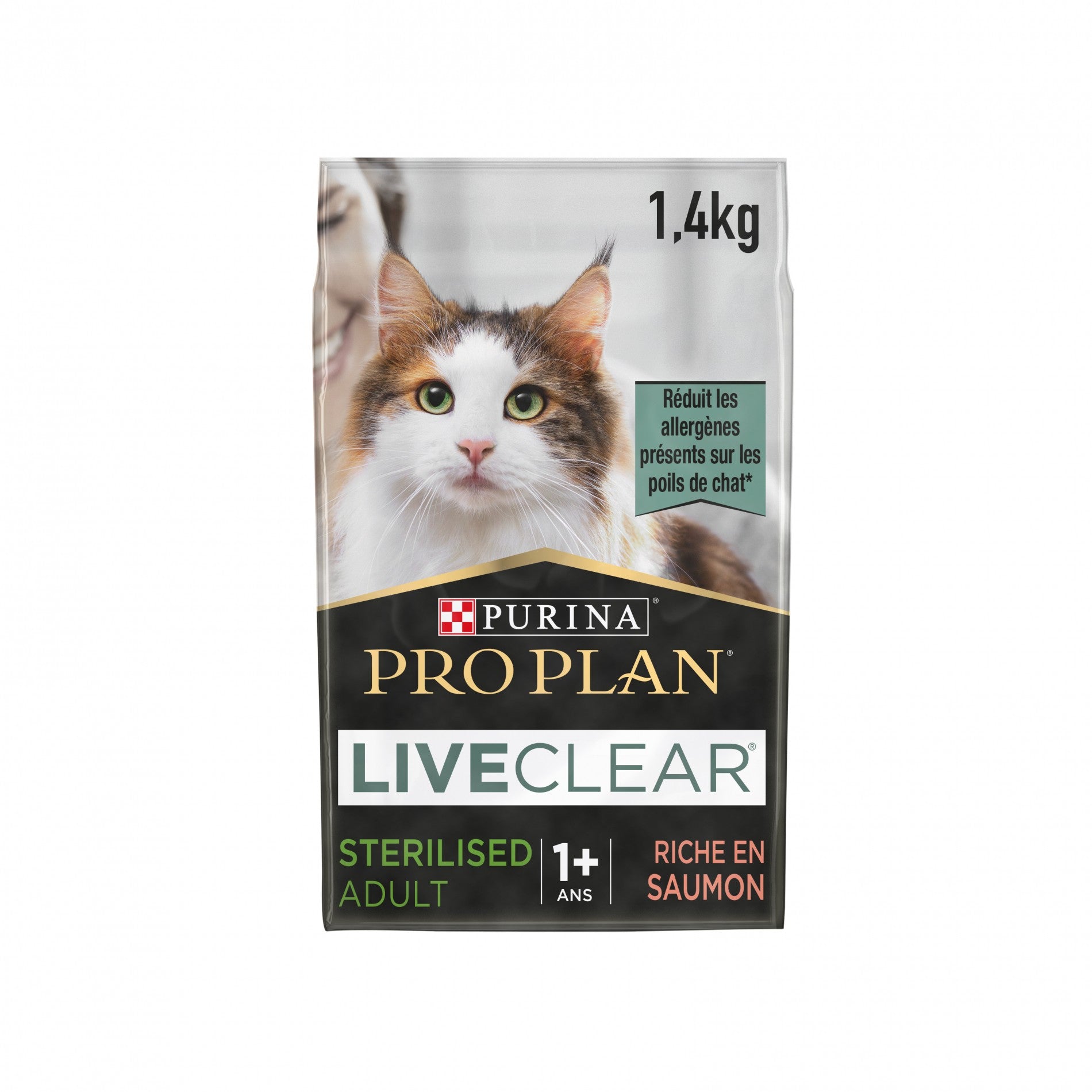 PRO PLAN LiveClear Sterilised Adult au Saumon - Croquettes pour chat