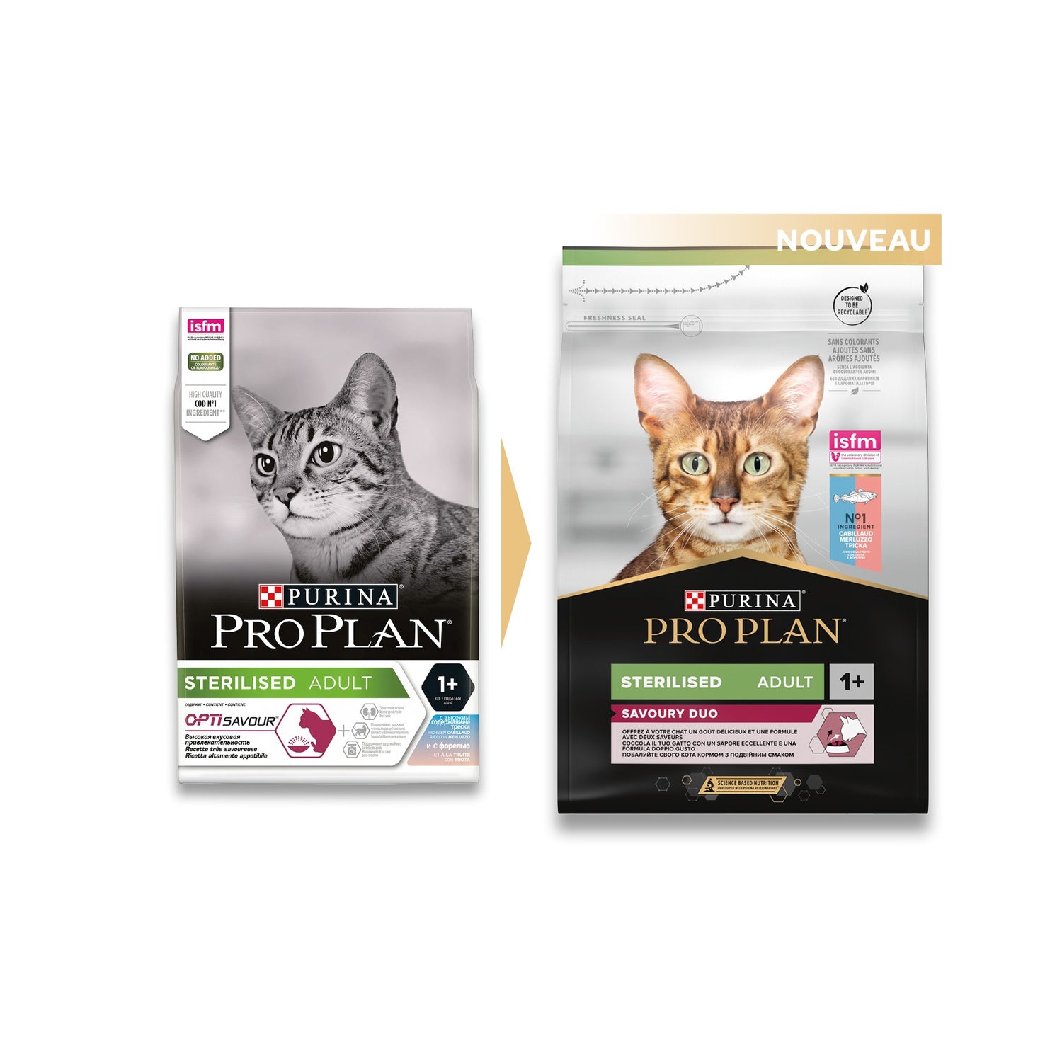PRO PLAN Savoury Duo Sterilised Adult - Croquettes pour chat