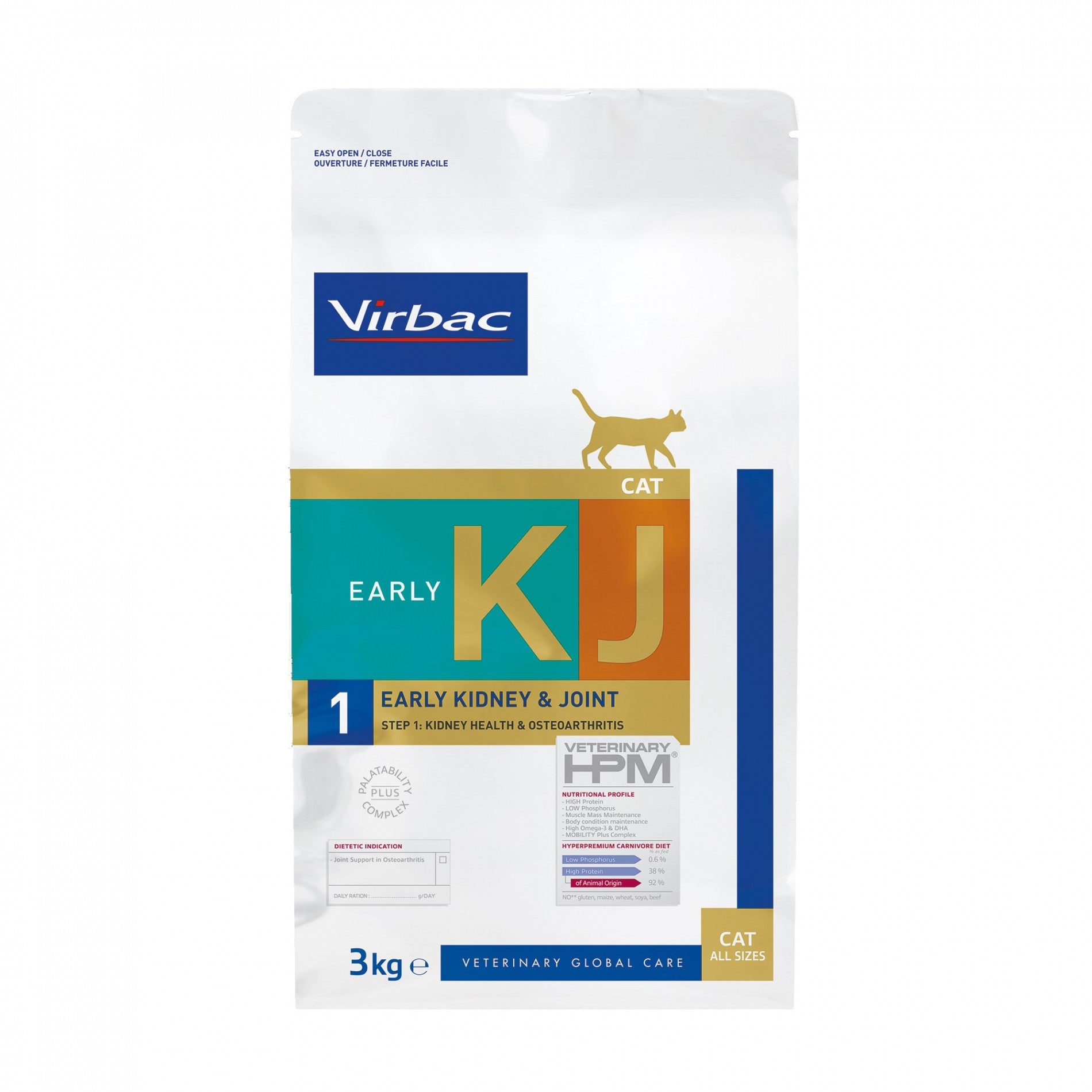 VIRBAC VETERINARY HPM Diététique Early Kidney Joint