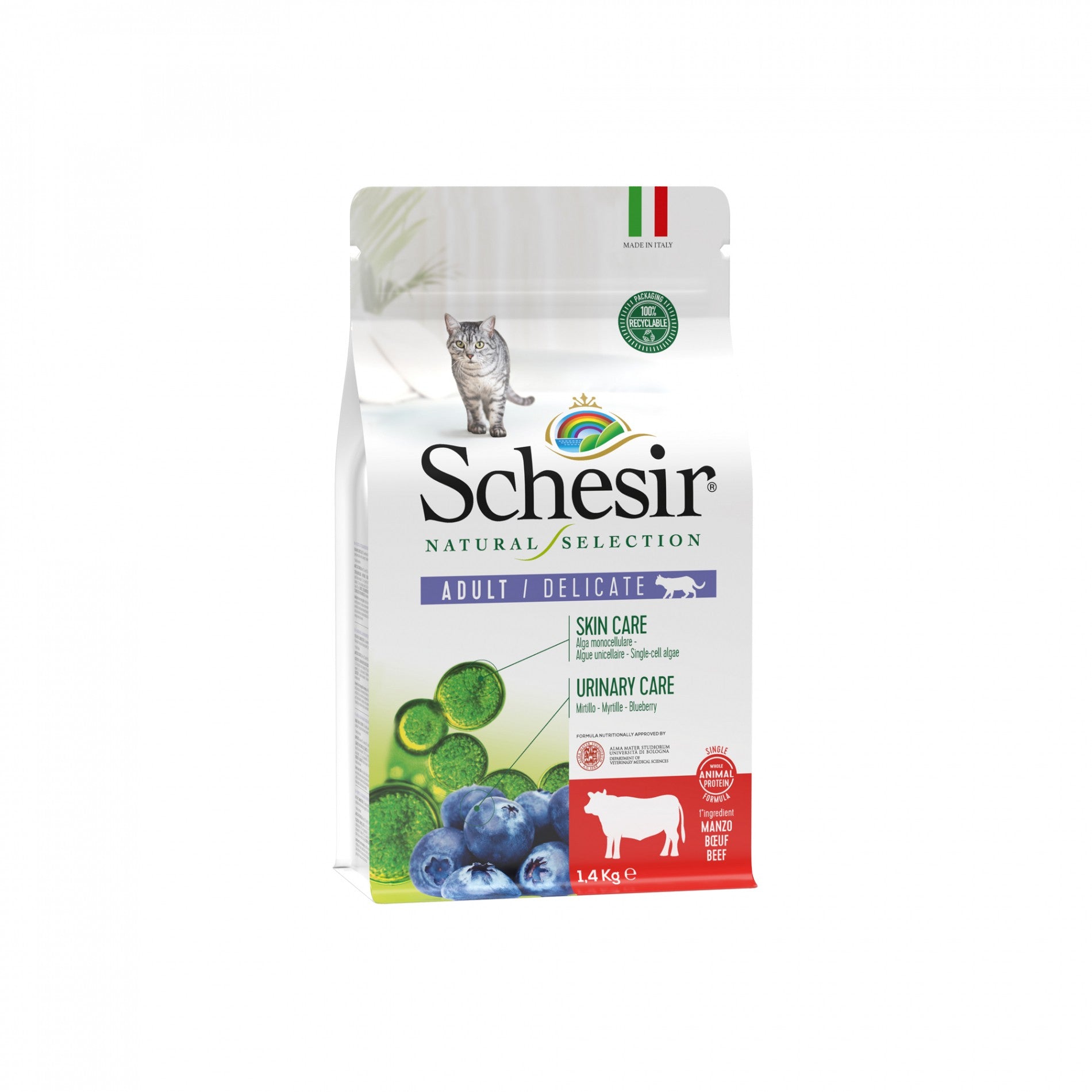 Schesir Croquettes Natural Selection Adult Delicate - Boeuf